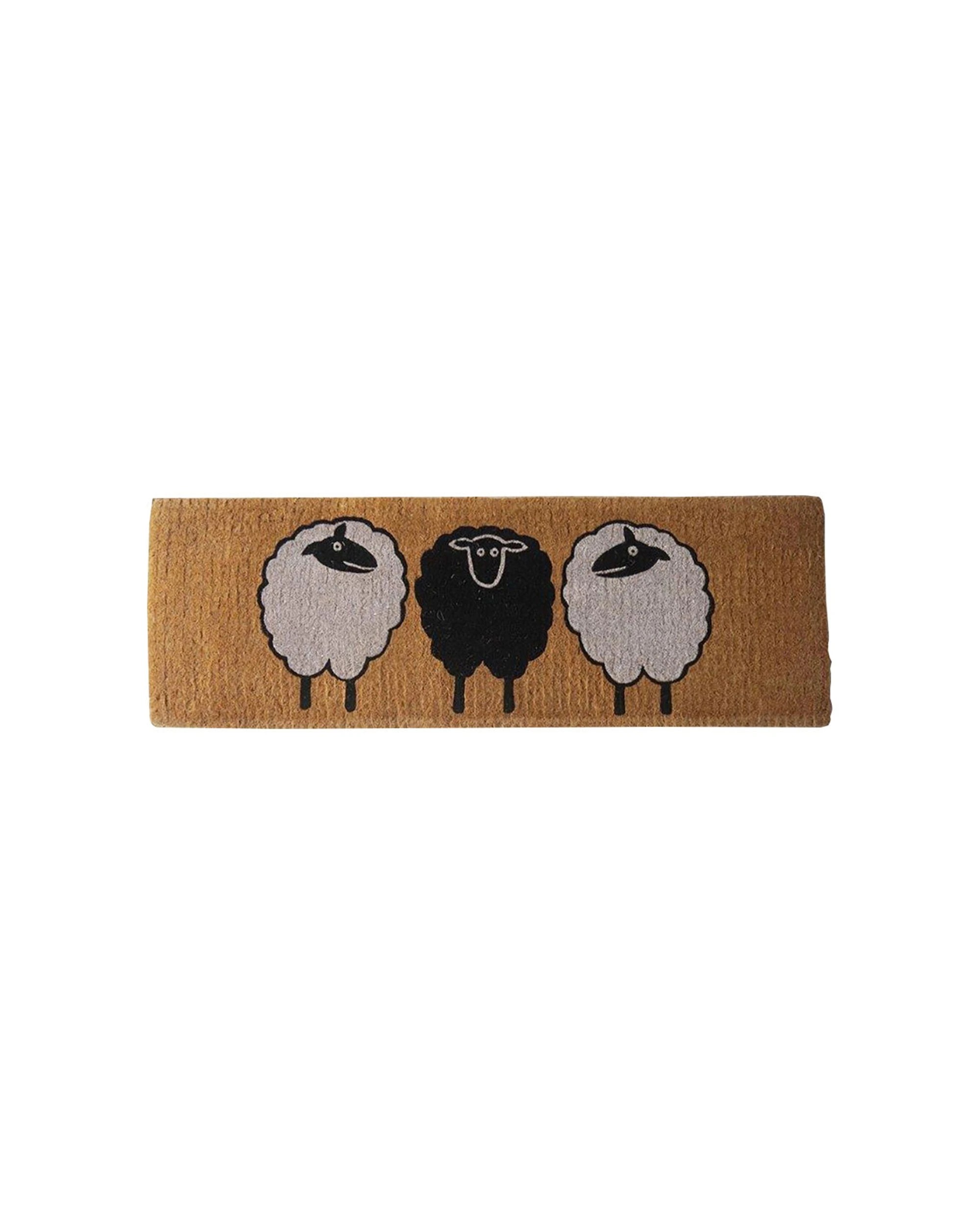 1 Solemate 3 Sheep Mat 39x119cm Home Furnishings - Multi, 1 of 3