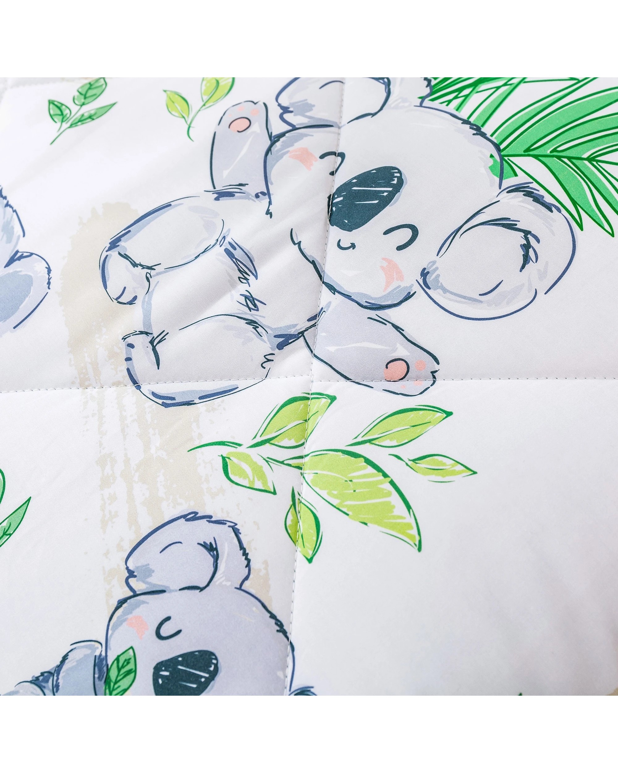 6 Jack & Ava Comforter Set Koala Cuddles - Double Bed - Animal Print, 6 of 7