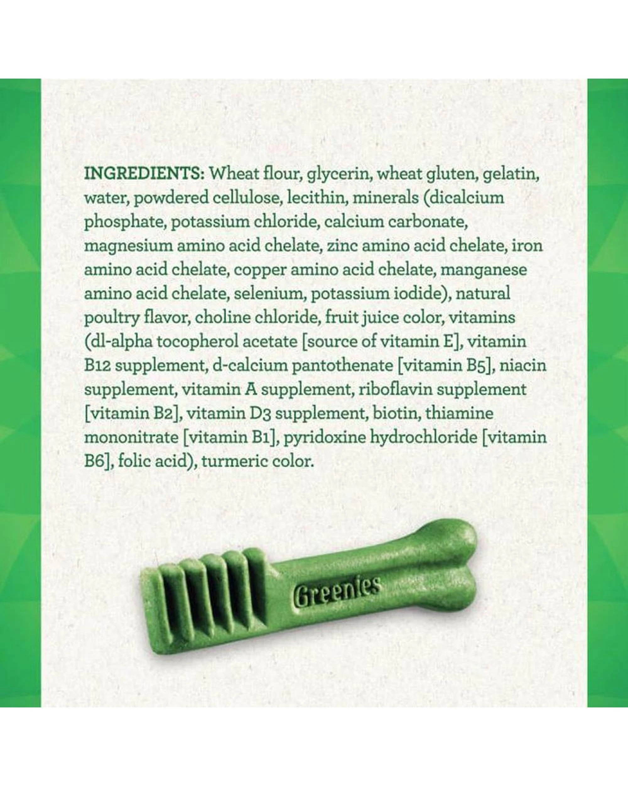 9 Greenies Dental Treats Oral Care Original Large for Dogs 22-45kg 4 Pack, 9 of 9