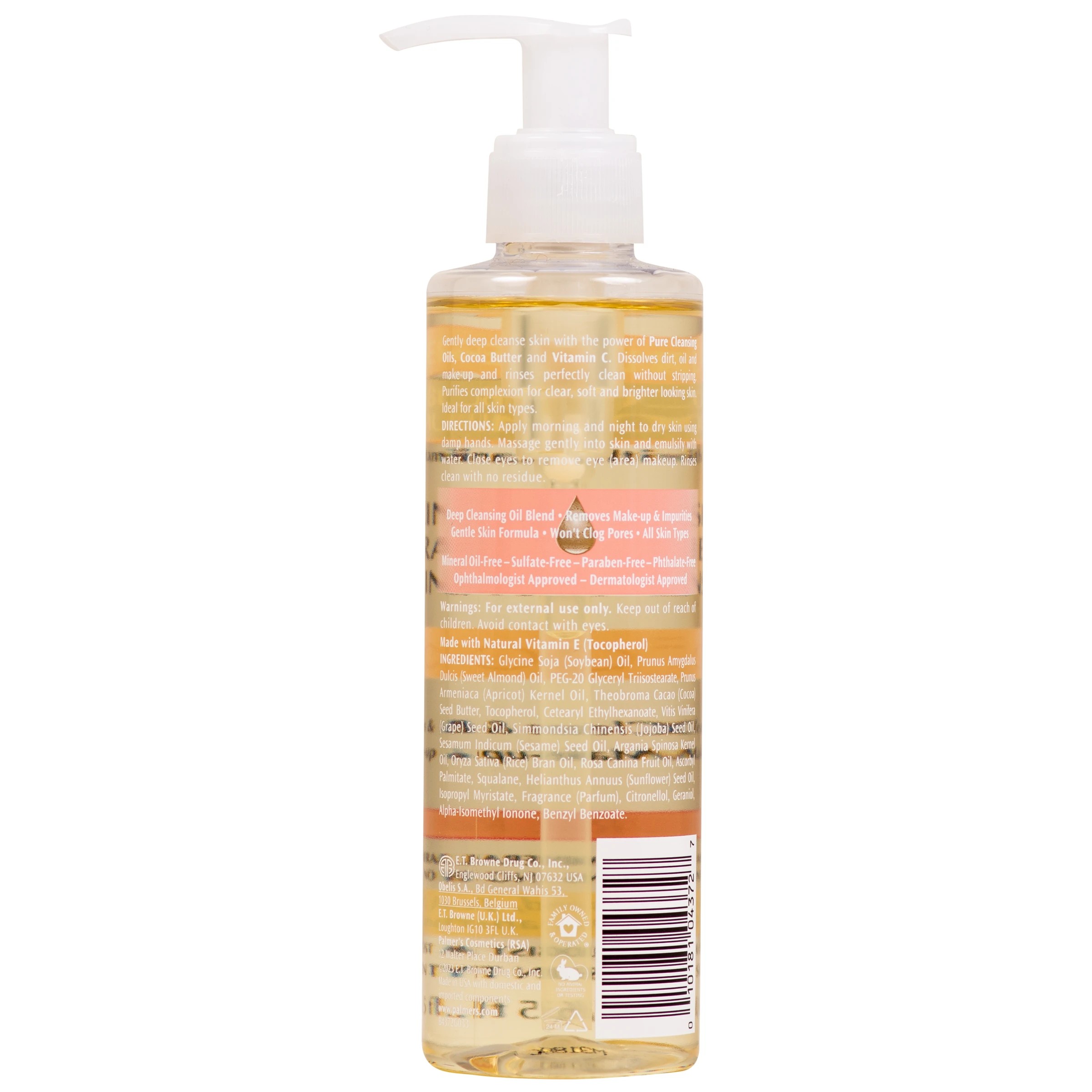 1 Palmer's Cocoa Butter Formula Skin Therapy Facial Cleansing Oil - Multi, 1 of 4