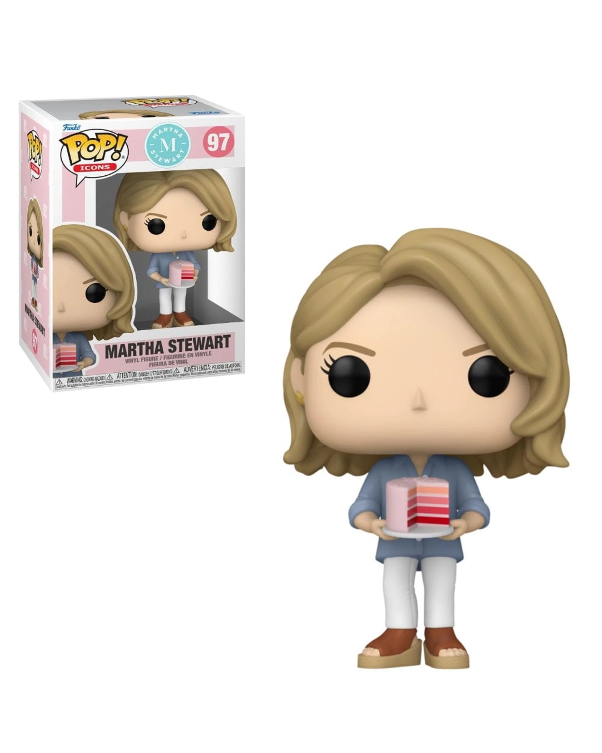 1 Martha Stewart with Cake Funko POP! Vinyl, 1 of 3
