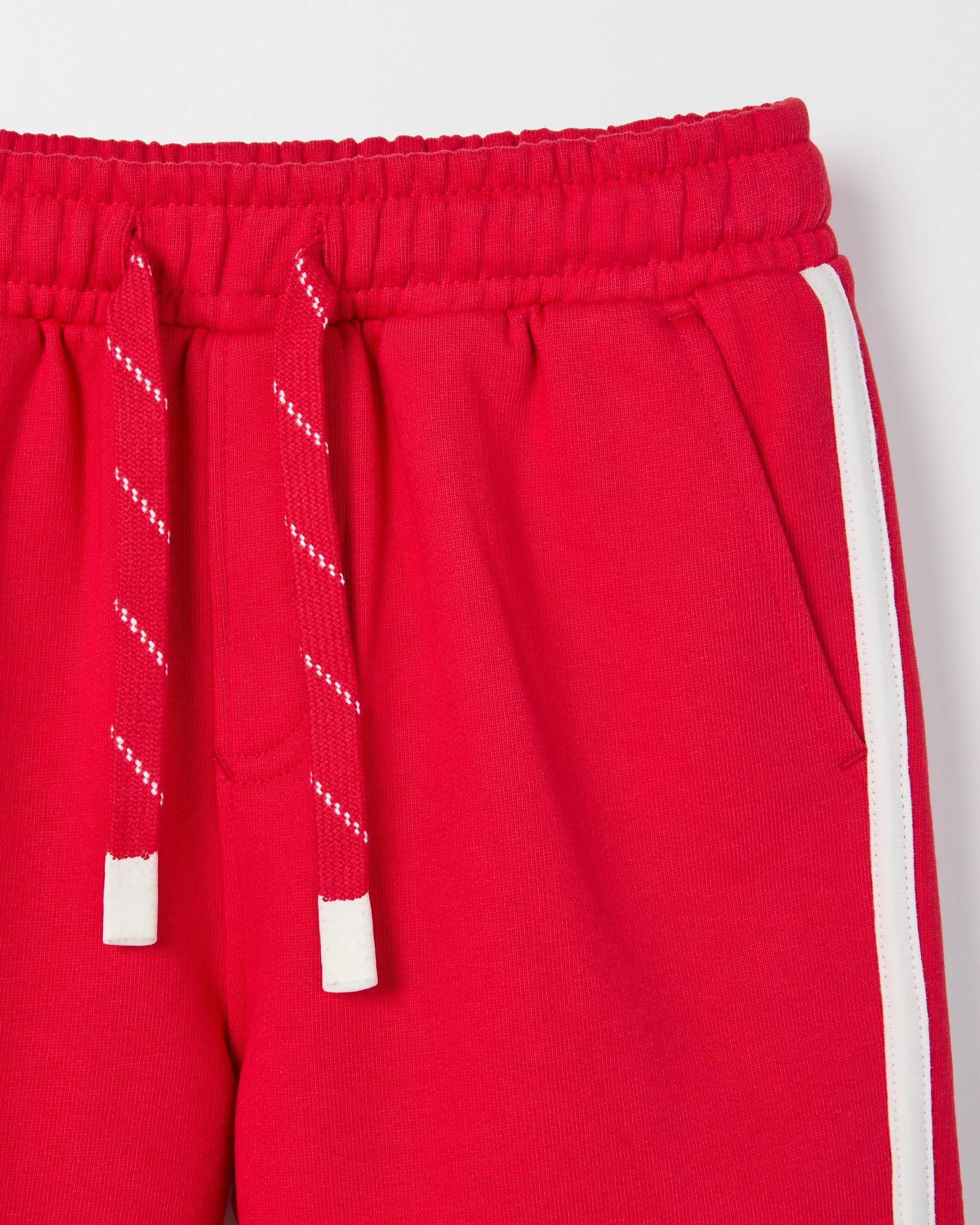 2 Target Kids Australian Cotton Blend Elastic Waist Shorts RED, 2 of 2