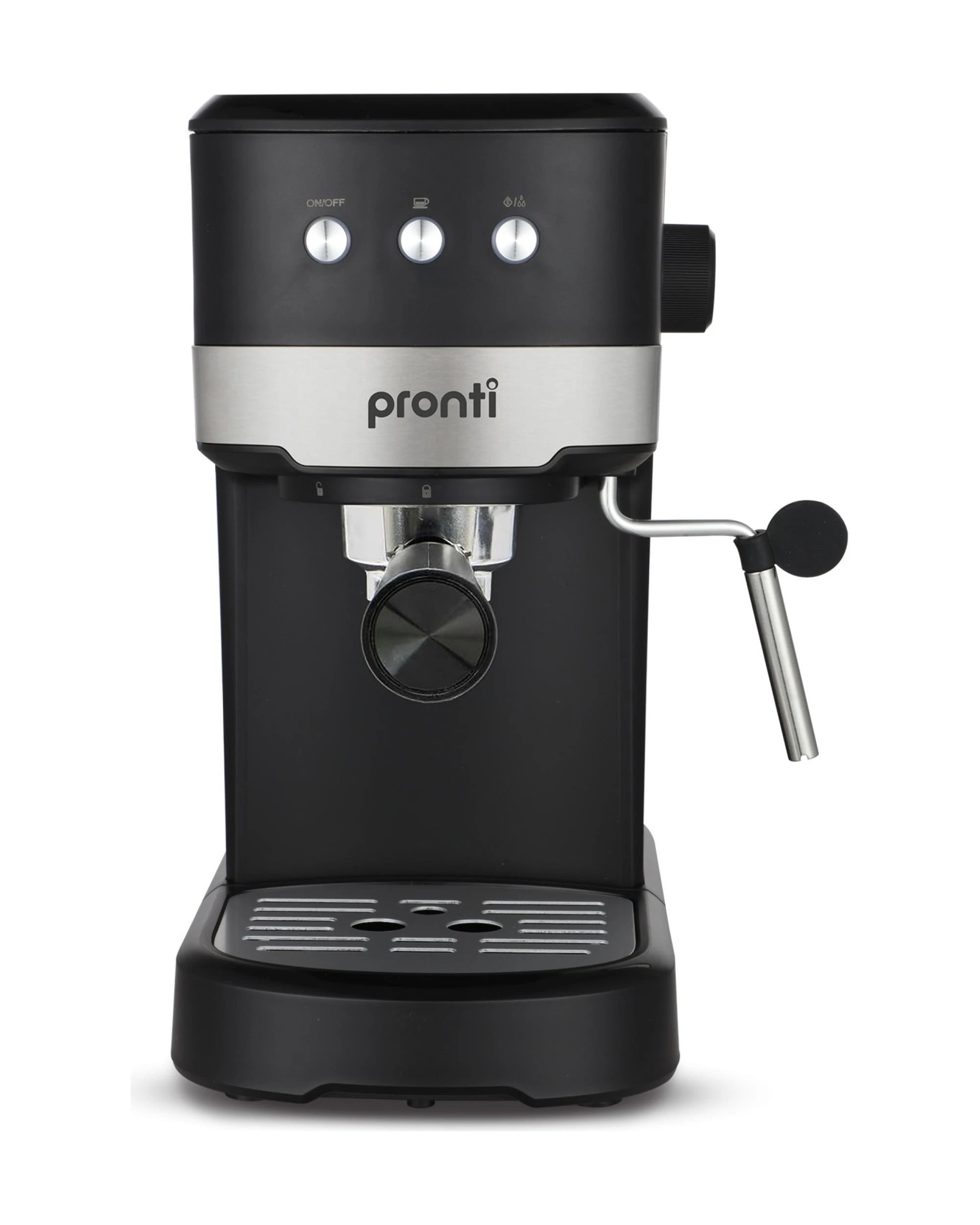 3 Pronti CM-850D Coffee Machine 20 Bar Espresso Maker with Milk Frother and 1.25L Tank, 3 of 6