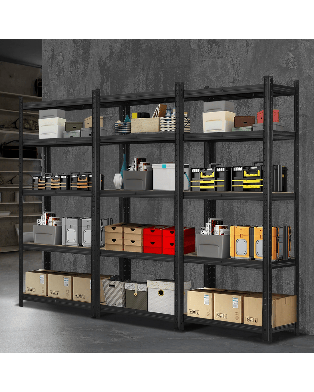 Sharptoo 3x1.5m Garage Shelving Shelves Warehouse Storage Rack Pallet ...