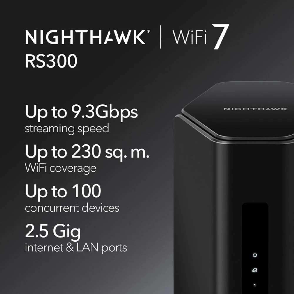 2 NETGEAR Nighthawk BE9300 Tri-Band WiFi 7 Router, 2 of 5