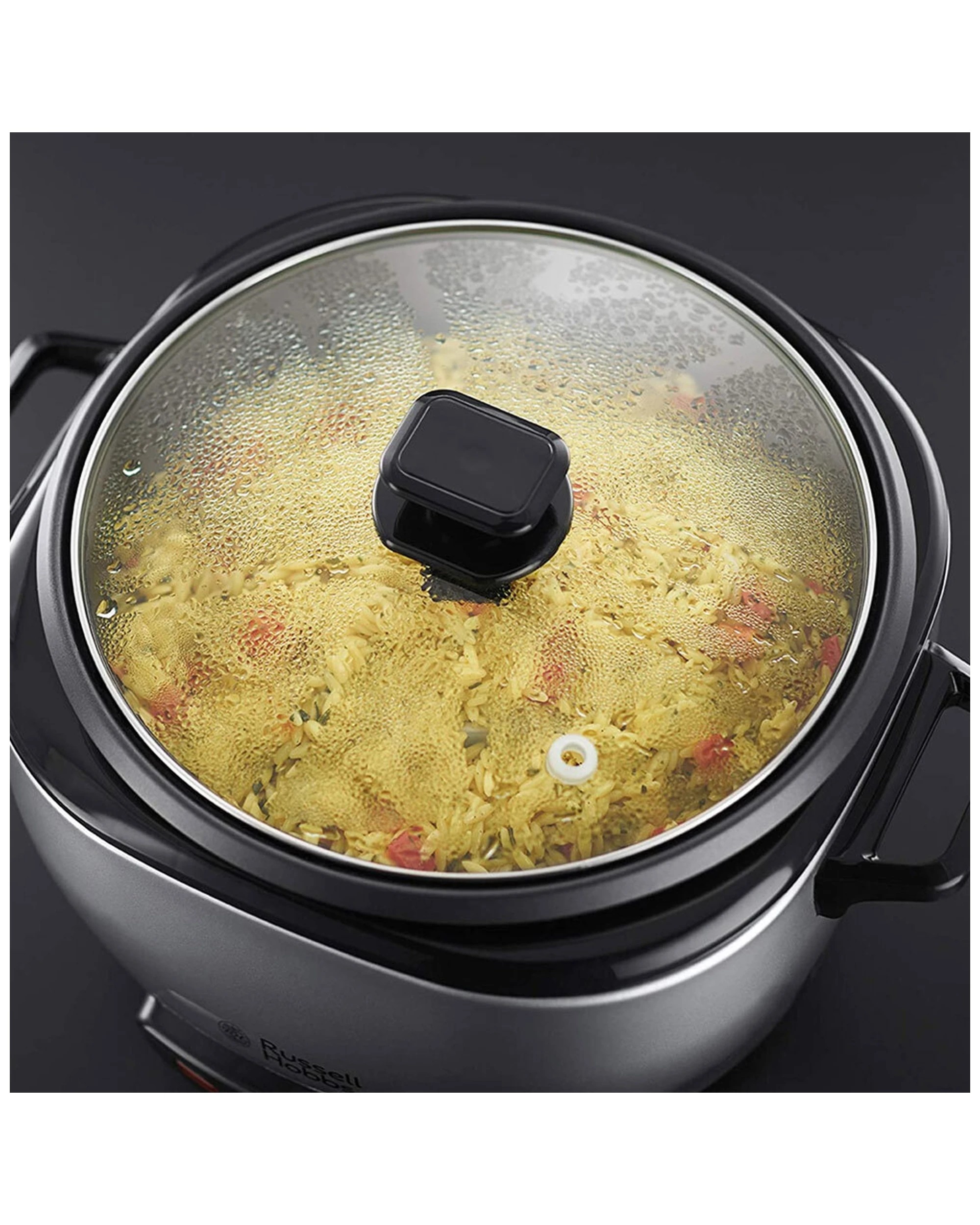 7 Russell Hobbs Rhrc20blk Turbo Electric Rice Cooker/steamer 1000 W Non-stick 3l - Black, 7 of 7