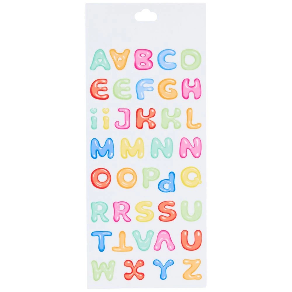 2 Otto Cold Transfer Sticker Bubble Letters, 2 of 5