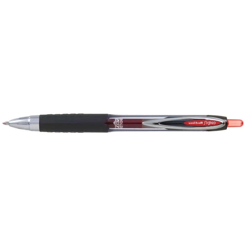 1 Uni-Ball Signo 207 Bold Retractable Gel Pen Red, 1 of 1