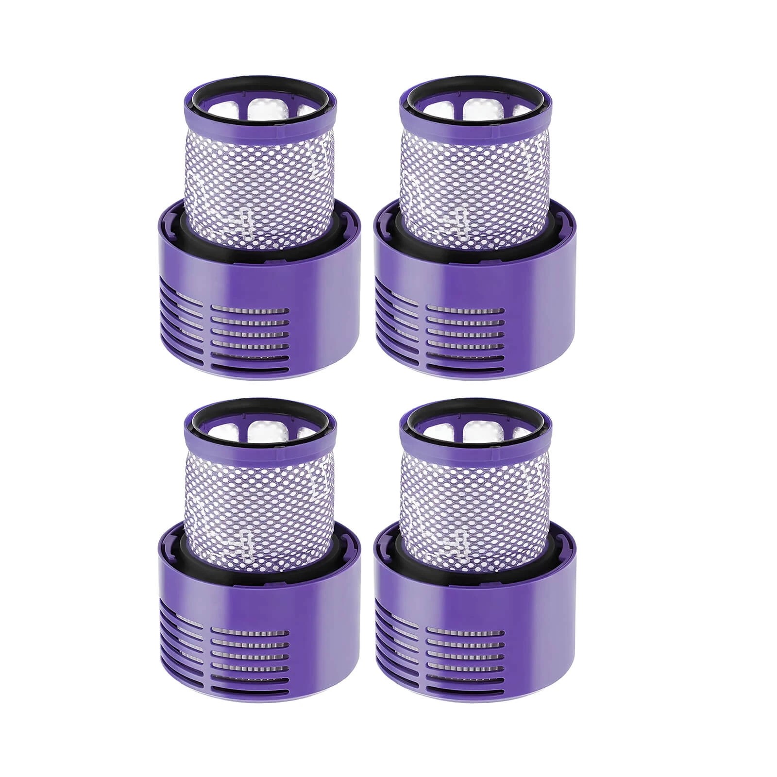 1 Hygieia 4pk Hepa Filters For Dyson Cyclone V10 Vacuum Cleaners - Purple, 1 of 4