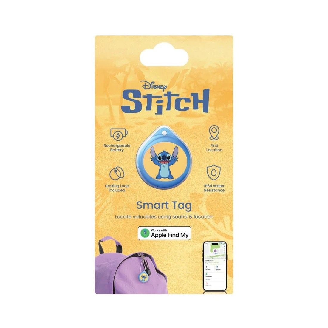 1 Disney Stitch Apple Smart Tag, 1 of 6