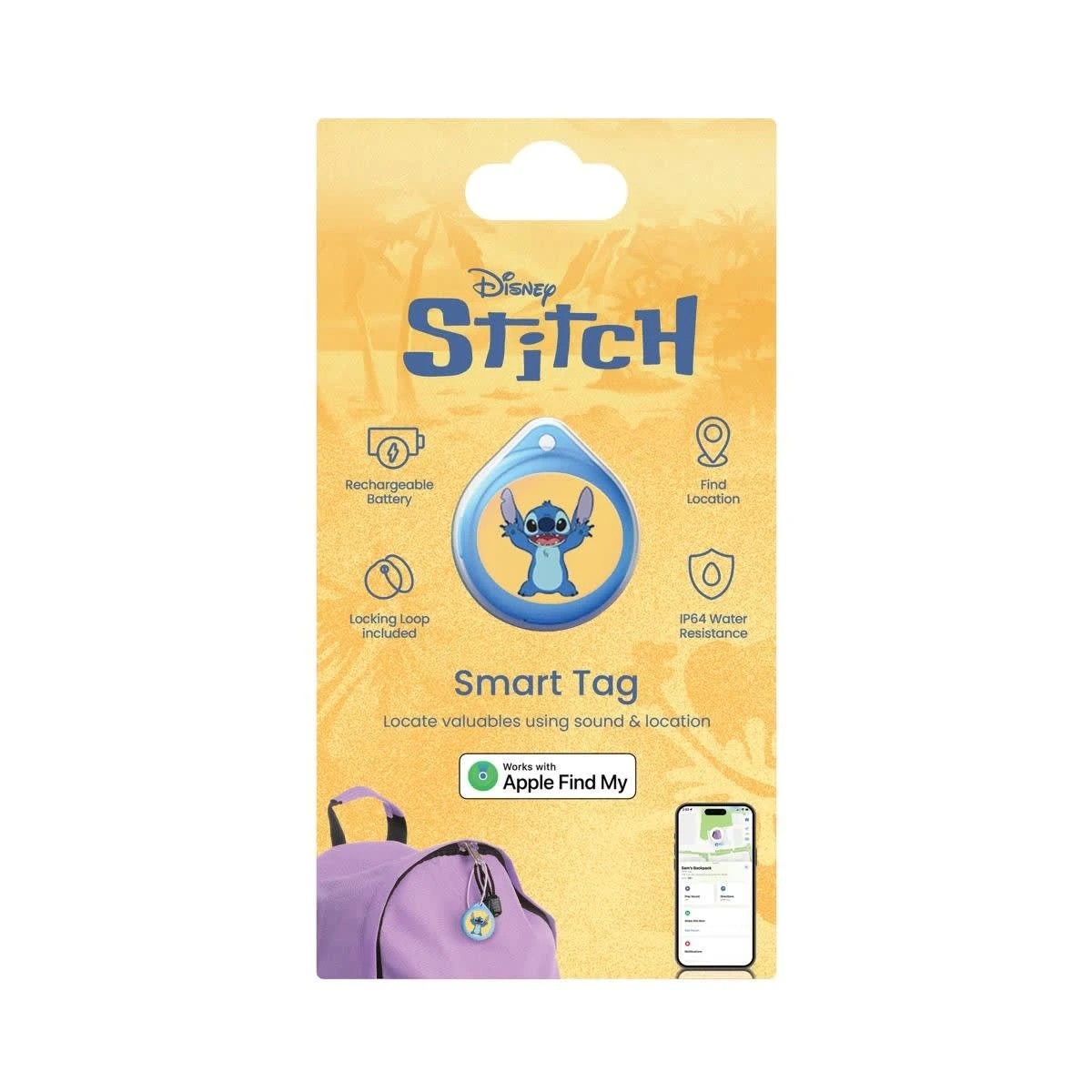 1 Disney Stitch Apple Smart Tag, 1 of 6