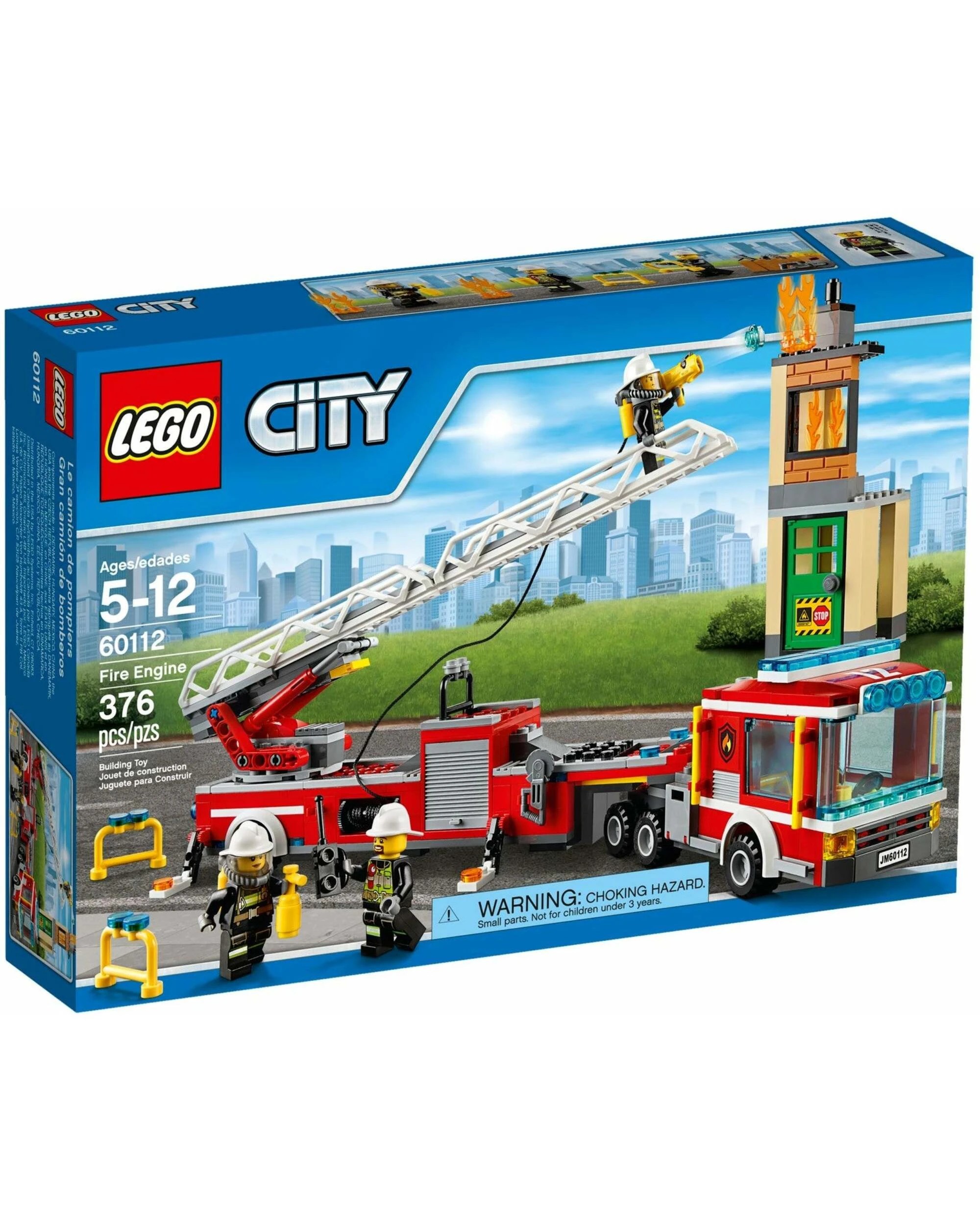 1 LEGO 60112 Fire Engine with Rotating Ladder & Water Cannon, 1 of 3