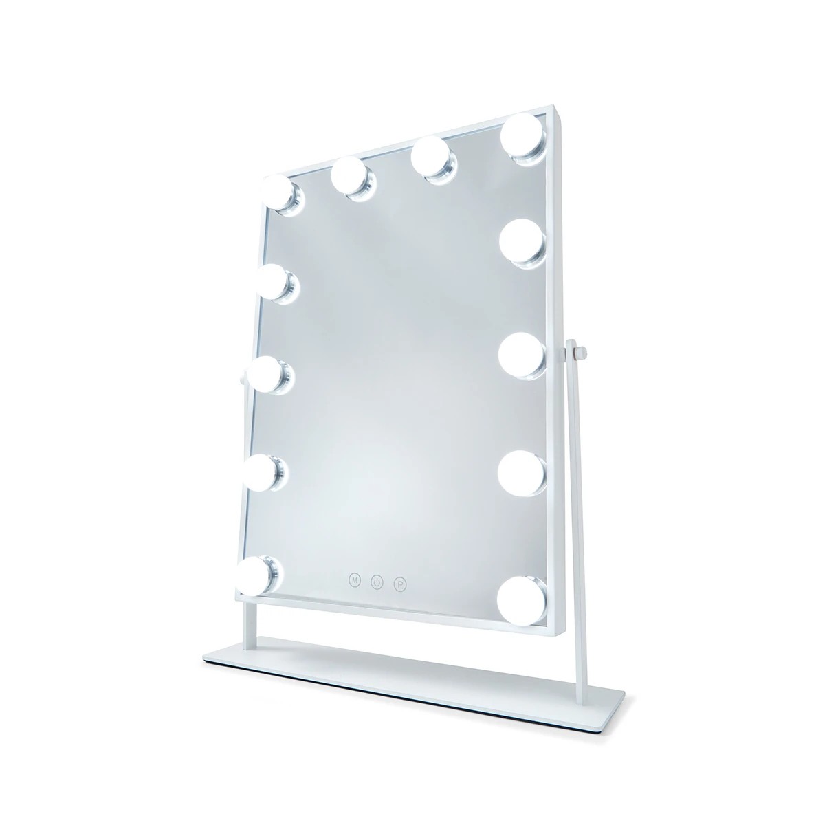 1 Small Hollywood Mirror - White, 1 of 10
