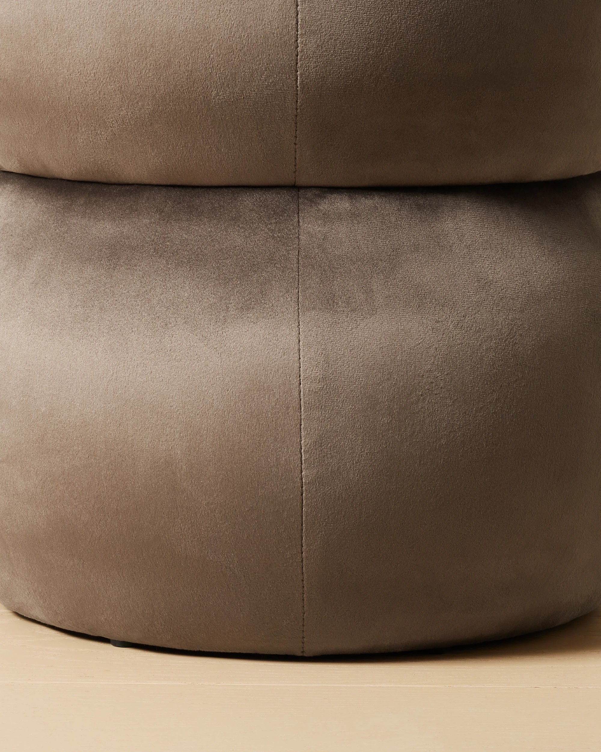 4 Aleks Velvet Ottoman, 4 of 4