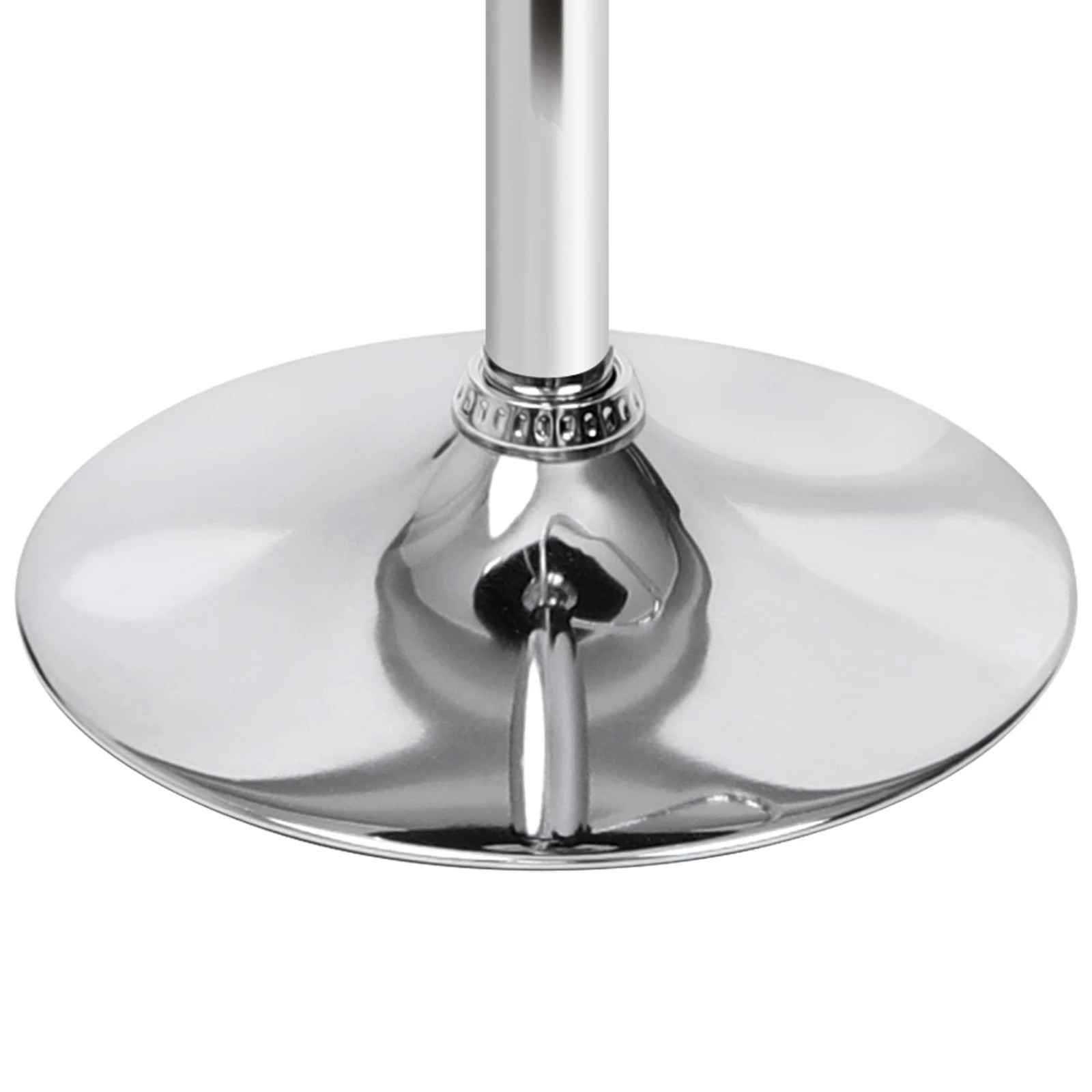 6 Alfordson 4x Bar Stools Gas Lift Leather Bar Chairs Kitchen Swivel Dylan - Black, 6 of 9