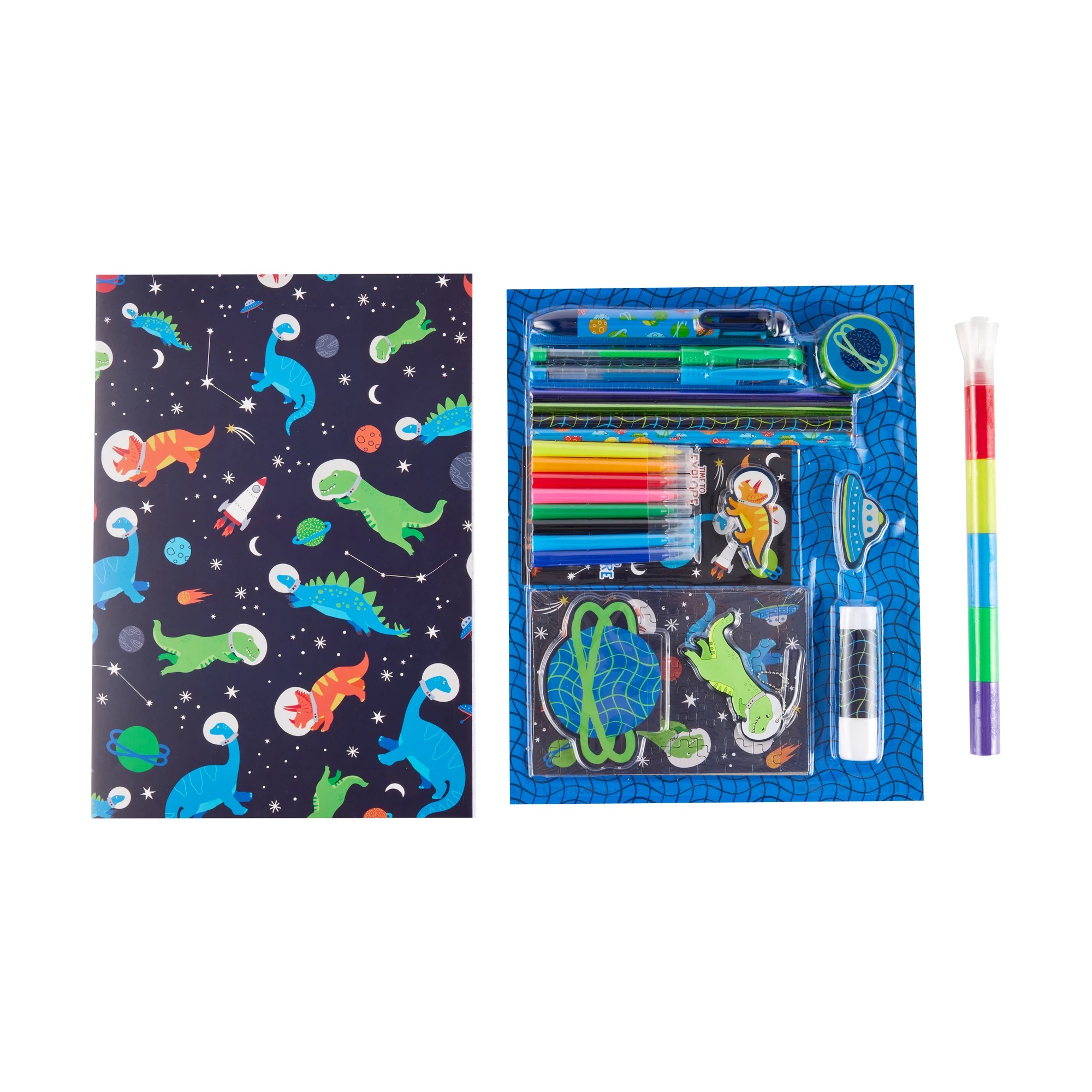1 31 Piece Mega Stationery Set - Dinosaur and Space, 1 of 10