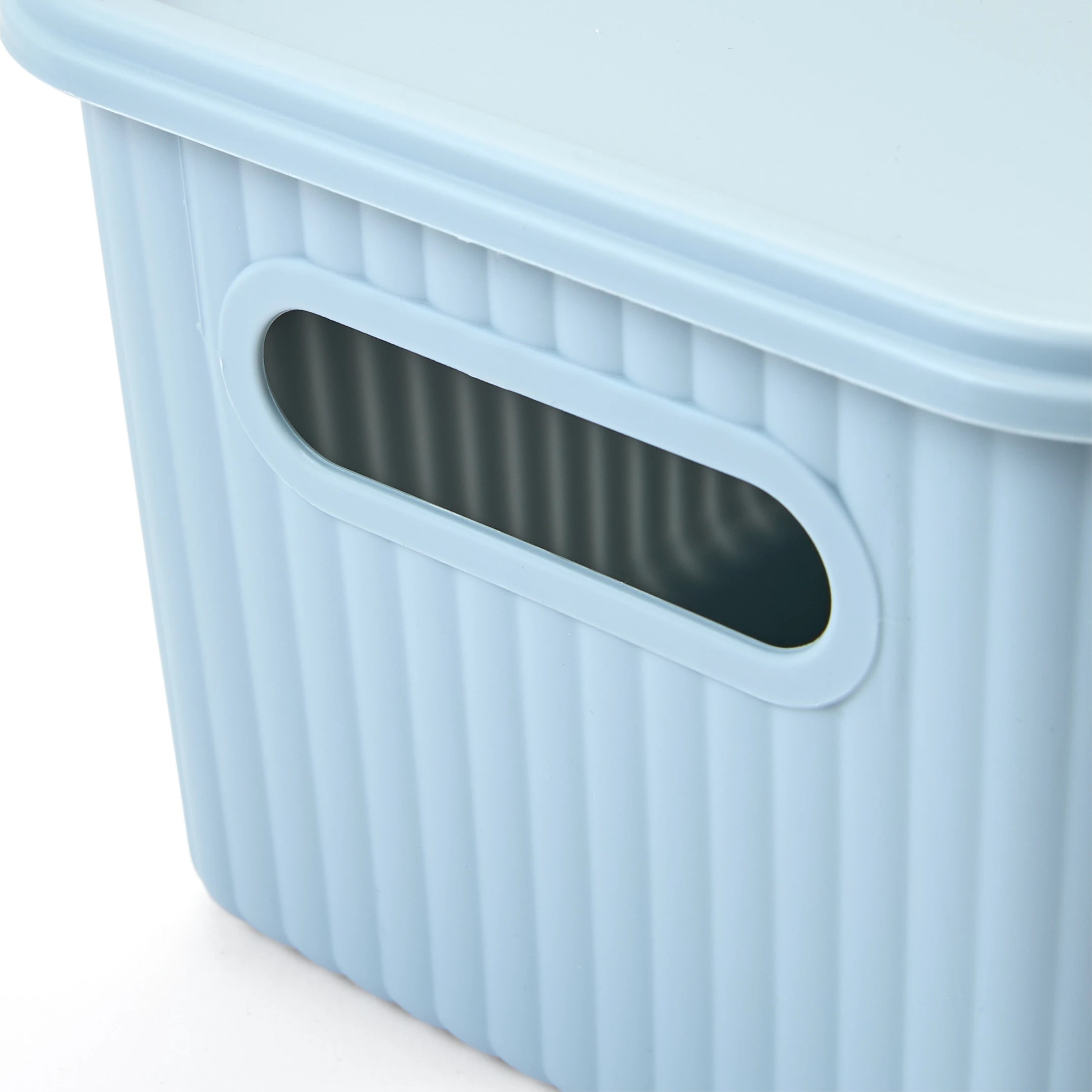 5 5L Ribbed Container - Blue, 5 of 9