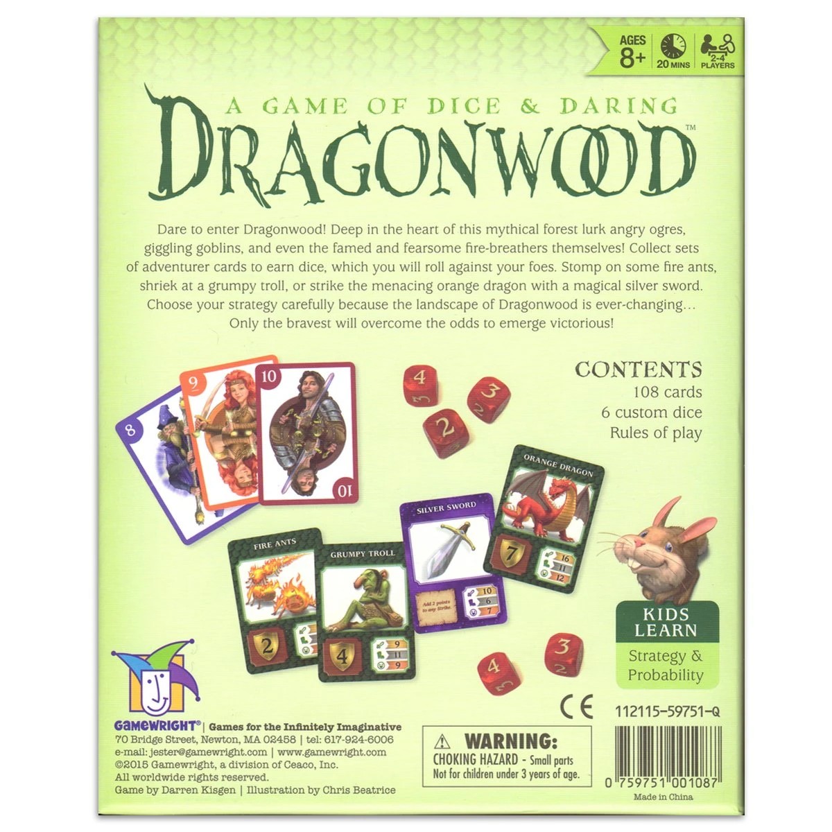 3 Dragonwood Card Game, 3 of 5
