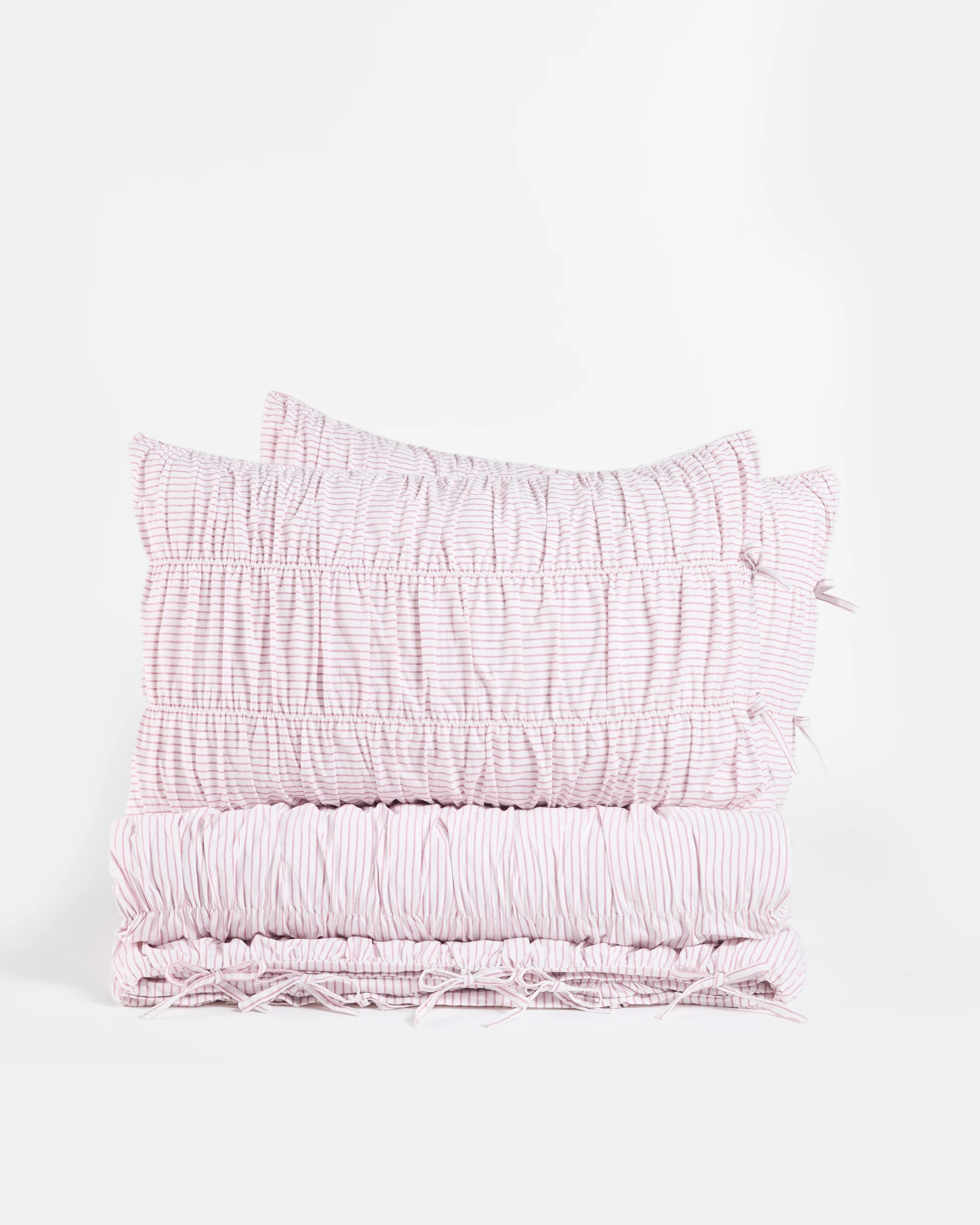 3 Target Aurora Ruched Quilt Cover Set - Super King Bed - Pink, 3 of 8