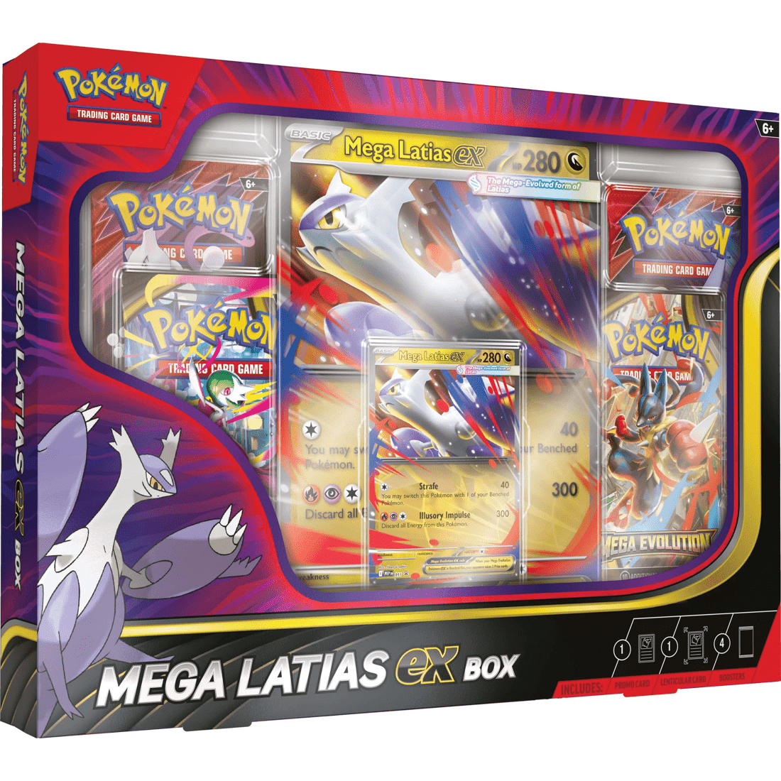 1 Pokemon Trading Card Game: Mega Latias ex Box, 1 of 4