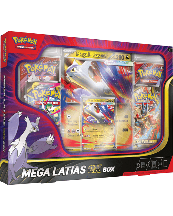 Pokemon Trading Card Game: Mega Latias ex Box Kmart