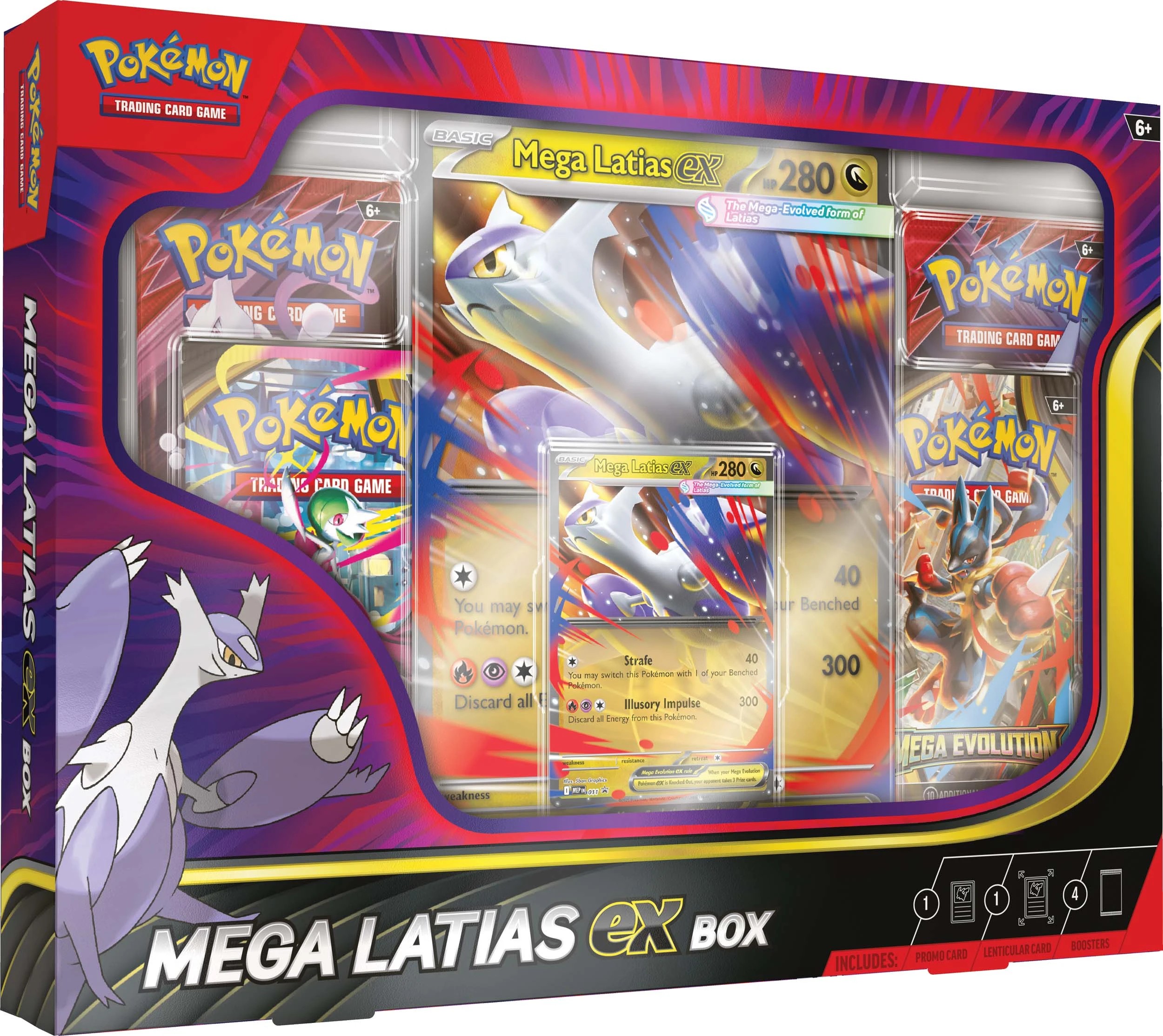 1 Pokemon Trading Card Game: Mega Latias ex Box, 1 of 4