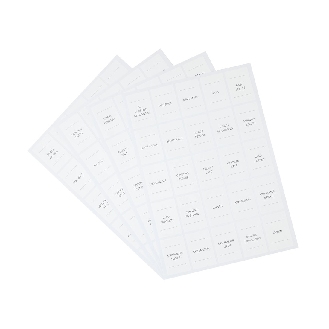 2 Small Spice Labels, 2 of 4