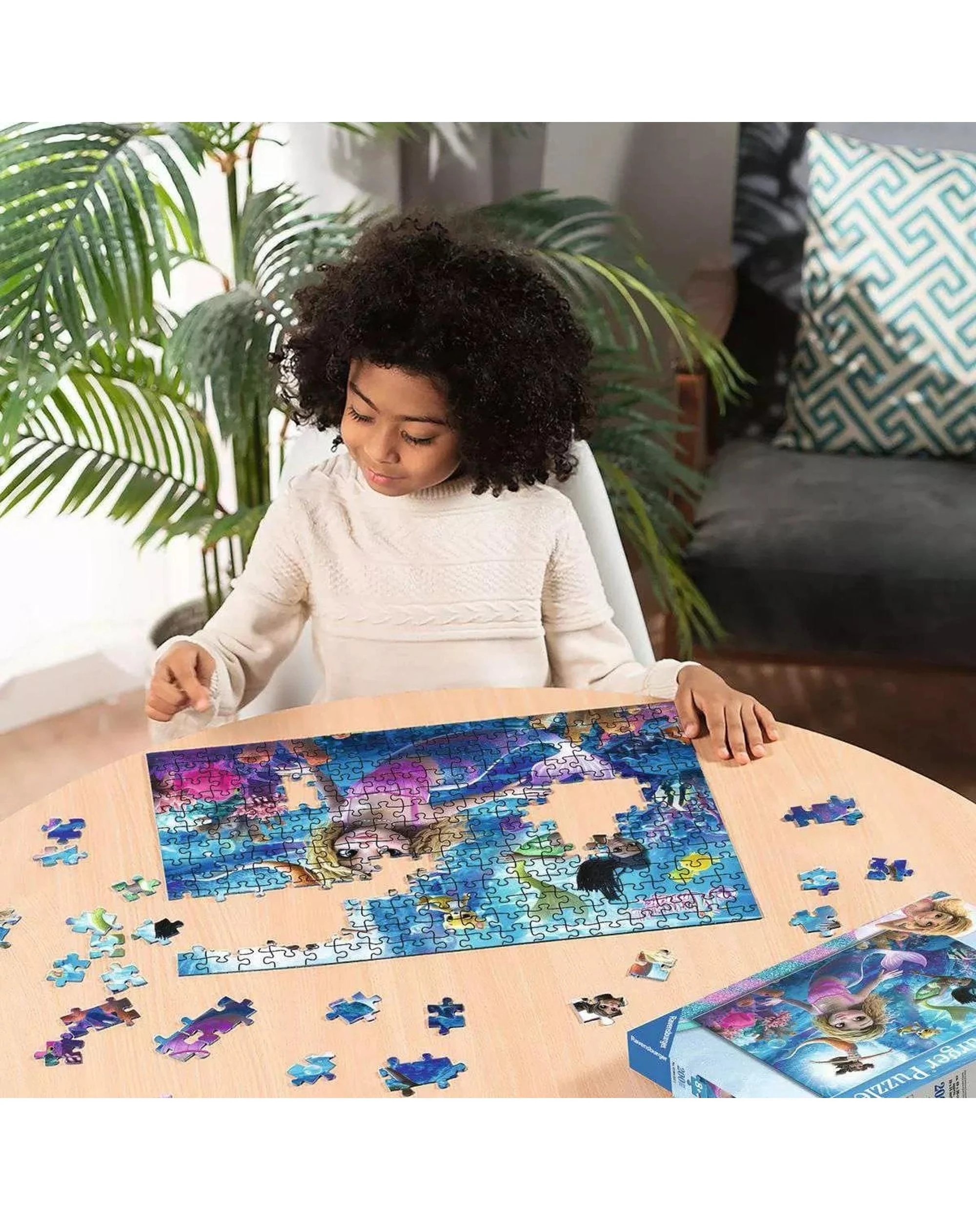 3 Ravensburger Mermaid Magic XXL 200 Piece Jigsaw Puzzle, 3 of 3