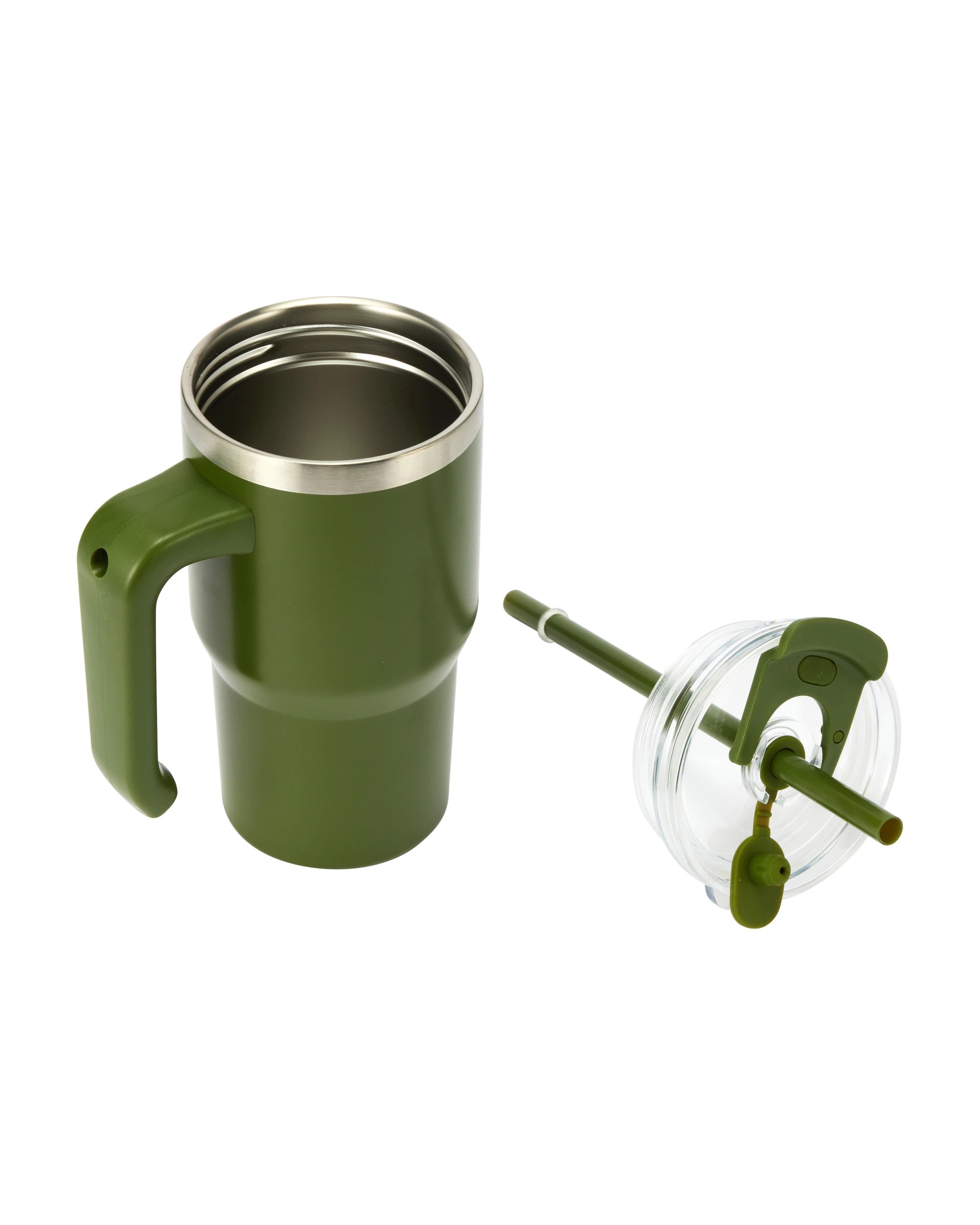 4 600ml Olive Drink Bottle with Handle, 4 of 5