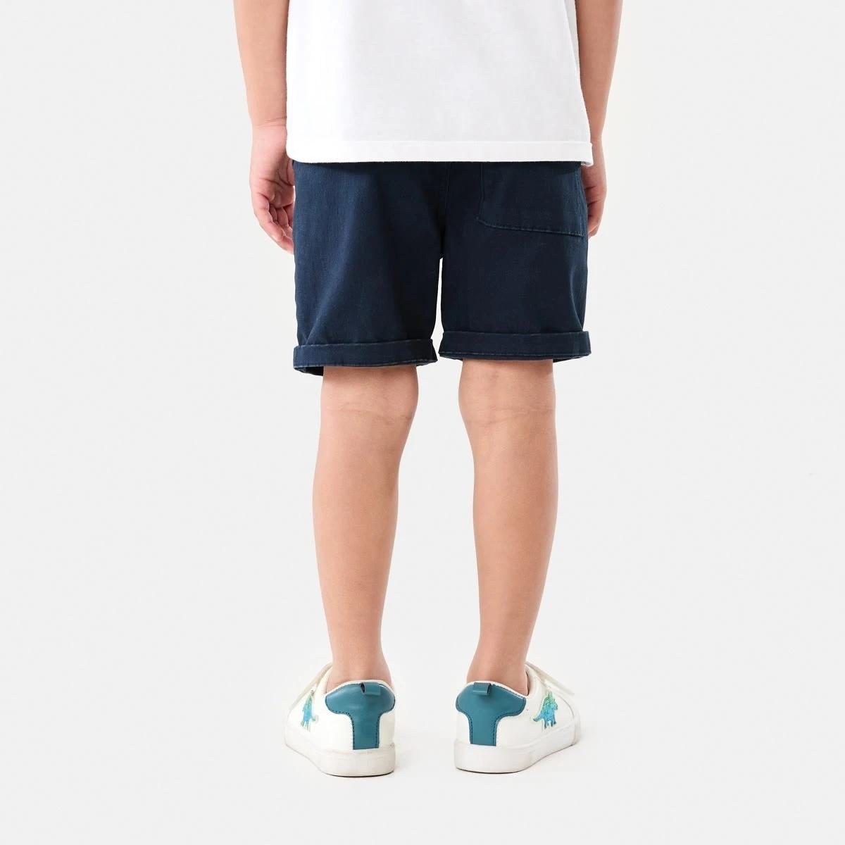 2 Pull On Chino Shorts DRESS BLUE, 2 of 6