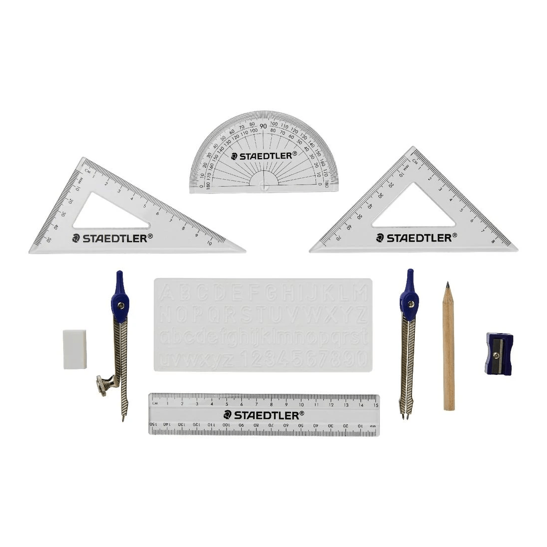 2 Staedtler Noris Club Maths Set 10 Piece, 2 of 4