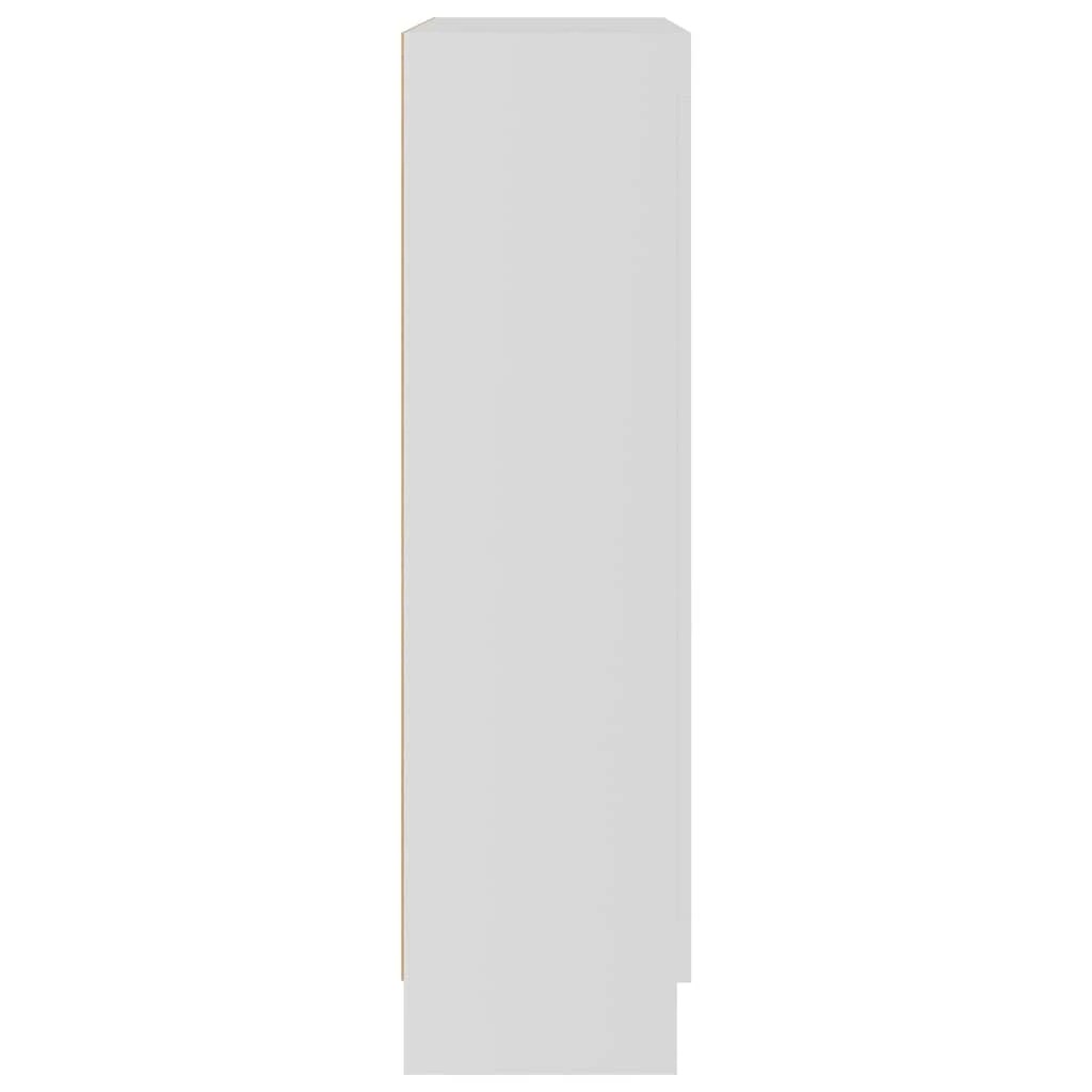 5 Vidaxl Book Cabinet Vitrine Cabinet, Vitrine Cabinets - White, 5 of 9