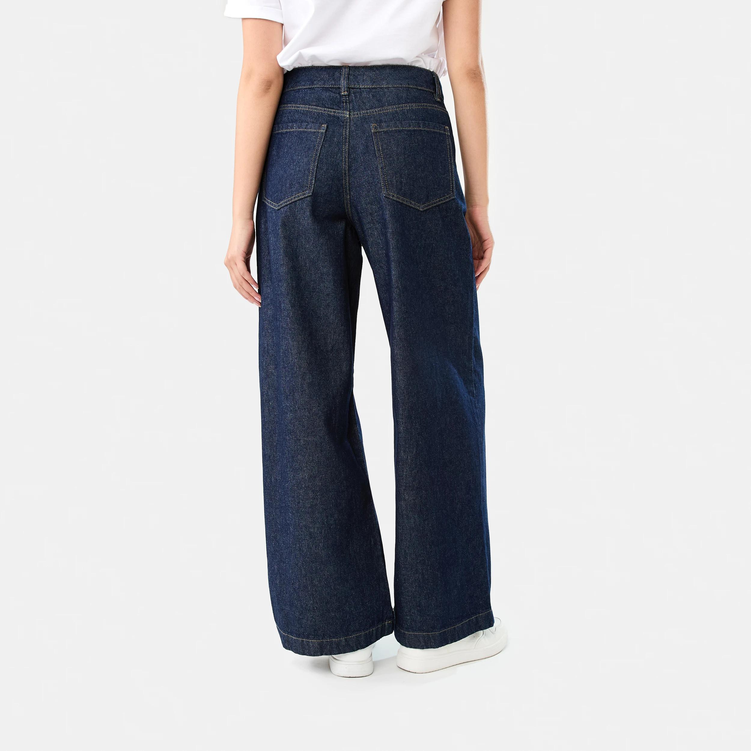 4 Pleat Front Jeans INDIGO, 4 of 9