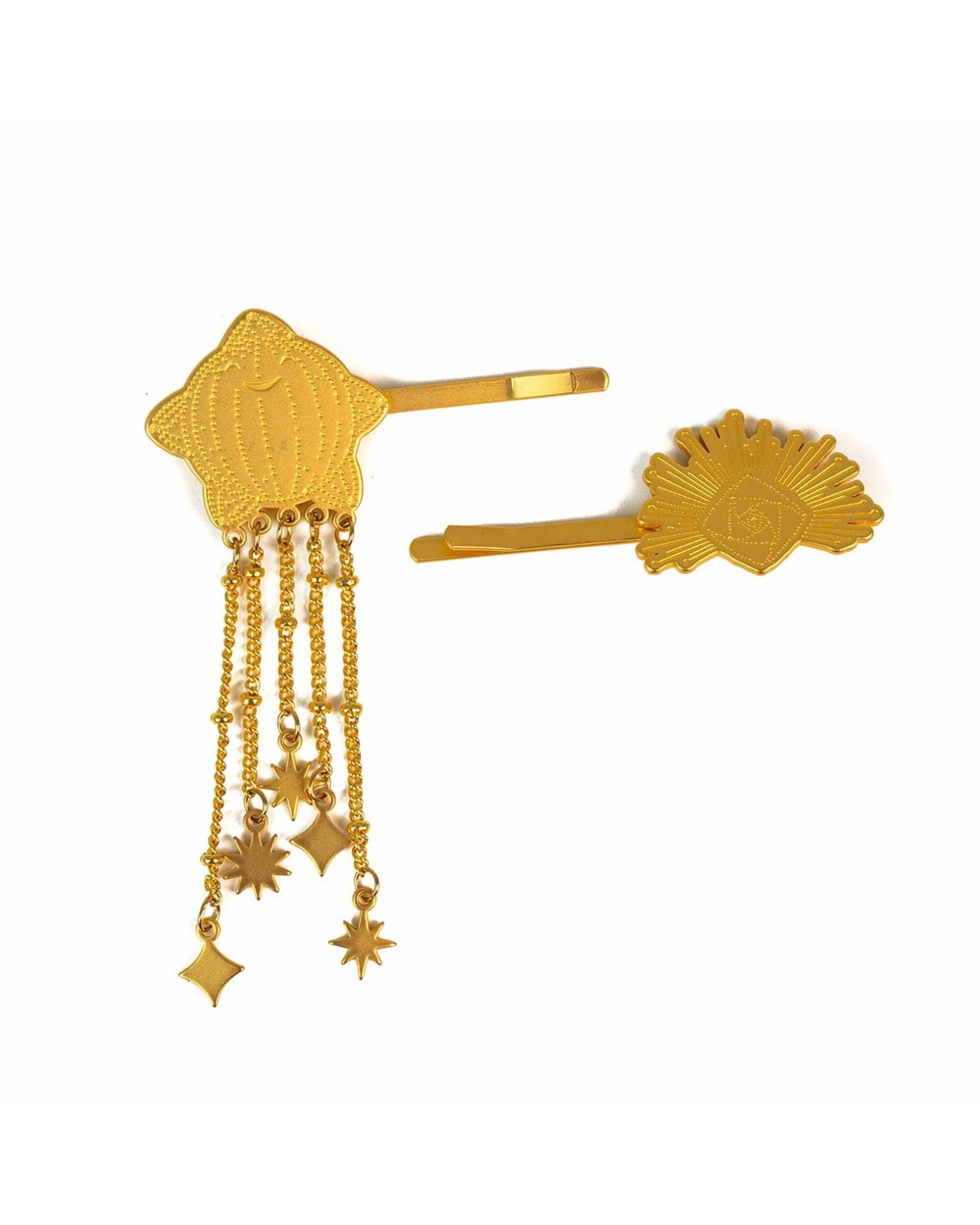 1 Disney - Wish - Star & Flower Hairpins - ONE SIZE - Multi, 1 of 3