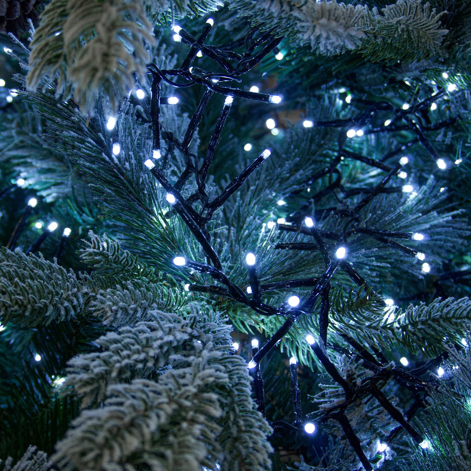 8 Milano Décor Outdoor LED Plug In Fairy Lights 200 Lights - White, 8 of 10