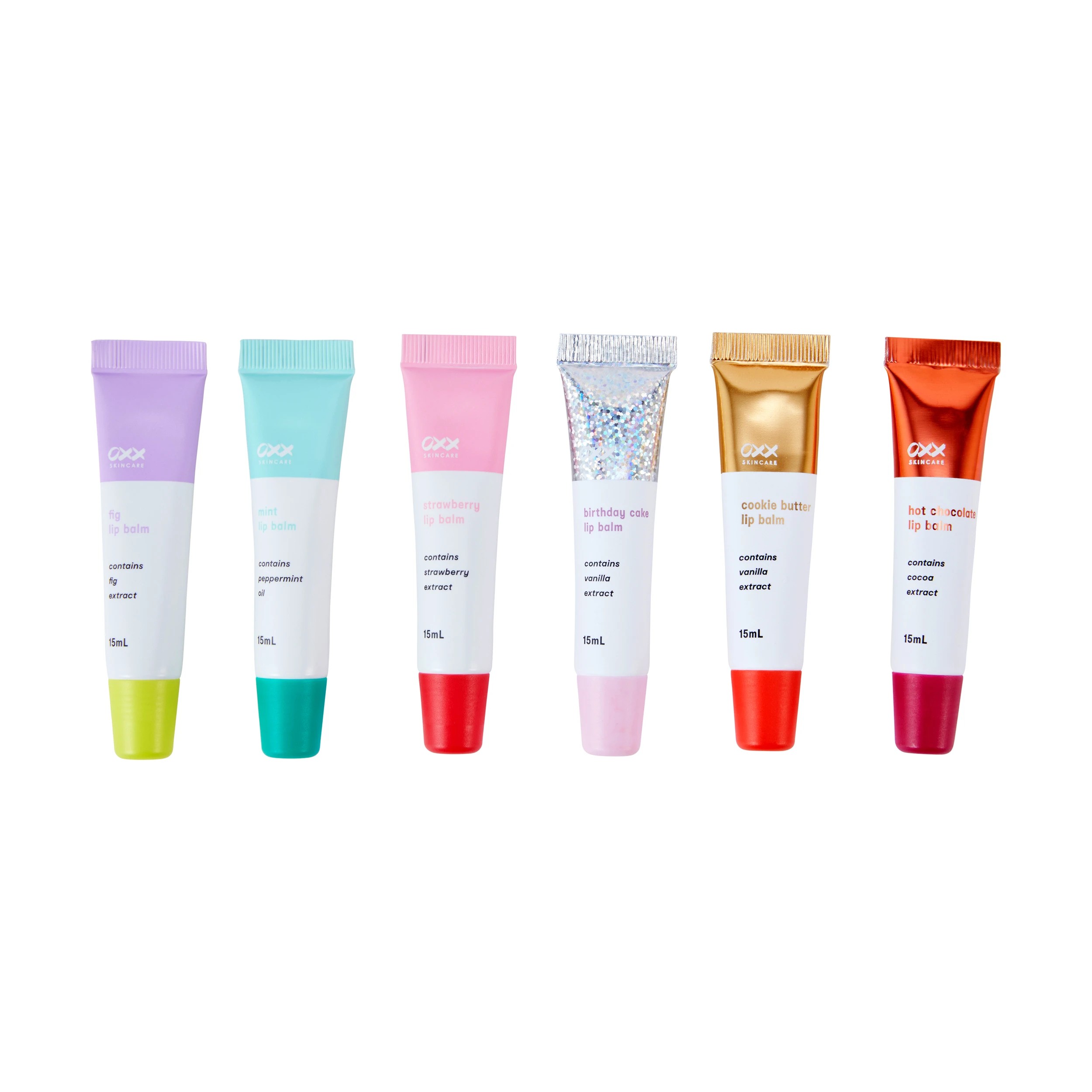 2 OXX Skincare 6 Piece Lip Balm Set, 2 of 5