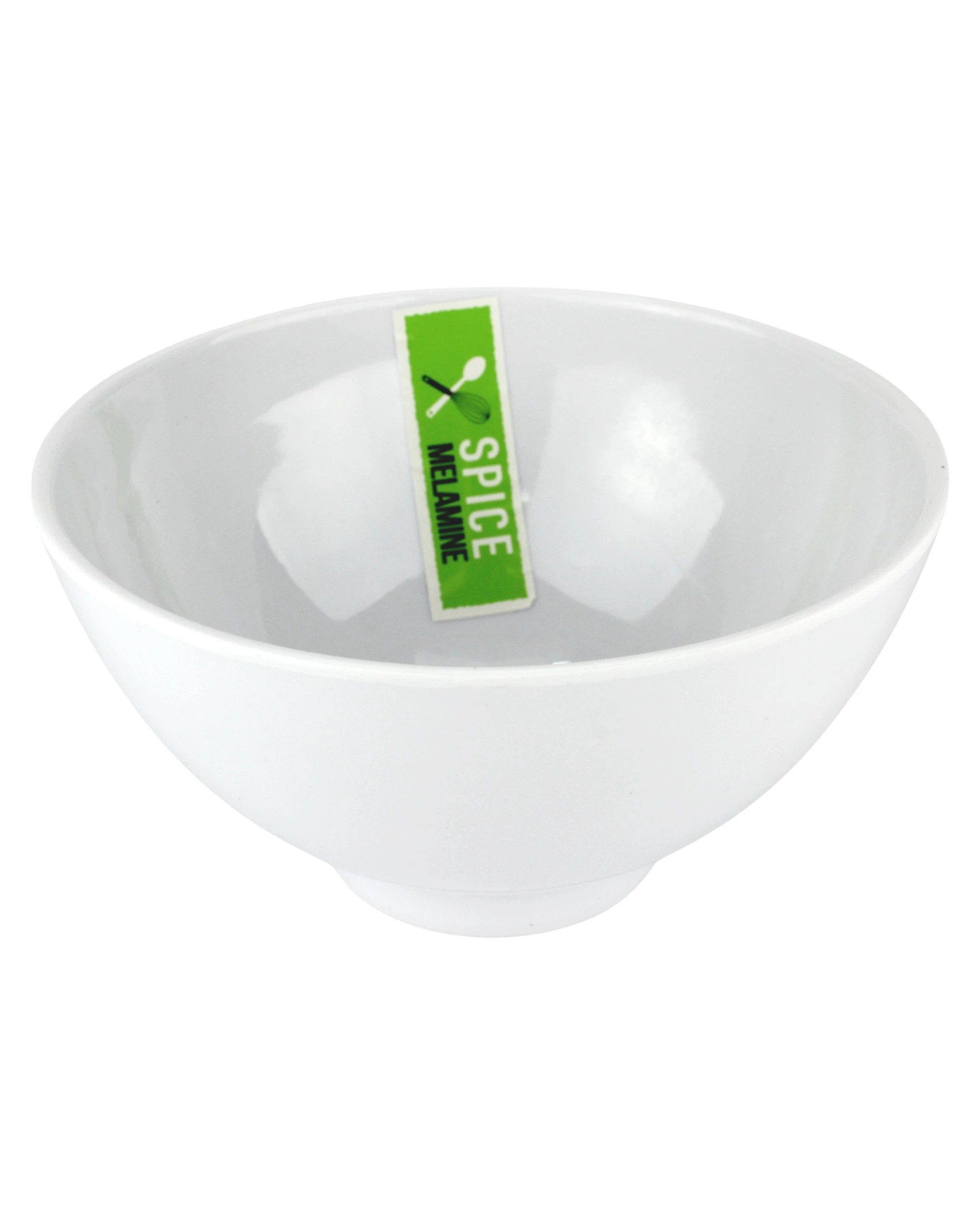 1 Durmaz Round Melamine Serving Bowl 14cm - White, 1 of 1