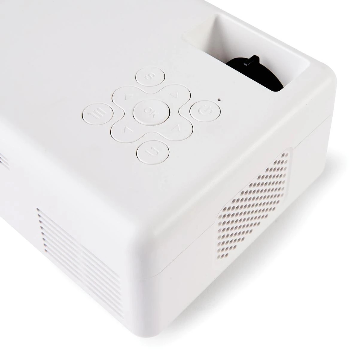 9 720P Mini Projector with Tripod - White, 9 of 11