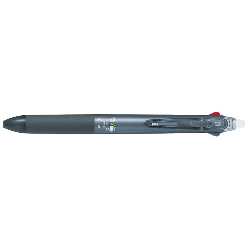 1 PILOT Frixion 2 Colour Erasable Gel Pen 0.38mm Grey, 1 of 1
