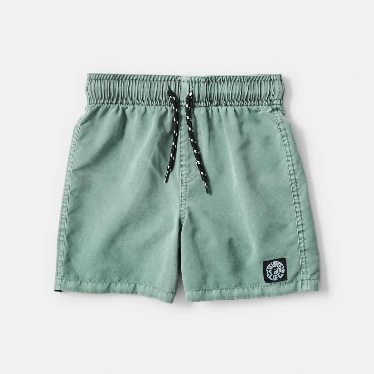 7 Washed Shorts MID GREEN, 7 of 8