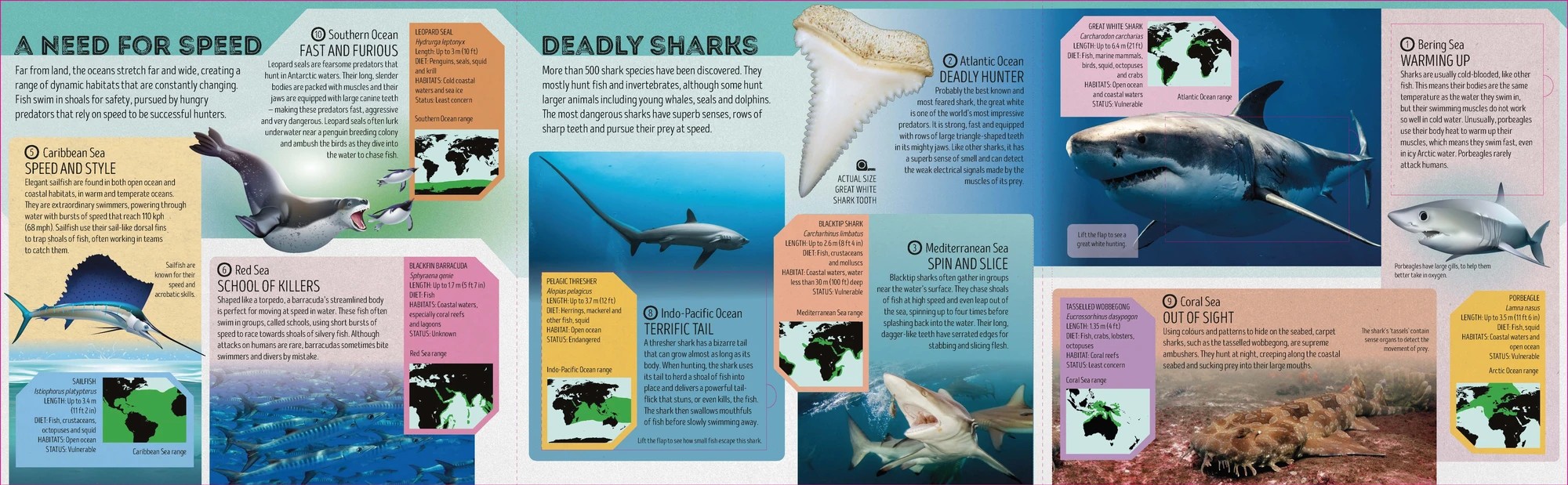 3 Lonely Planet Kids Deadly Animal Atlas by Camilla de la Bedoyere - Book, 3 of 5