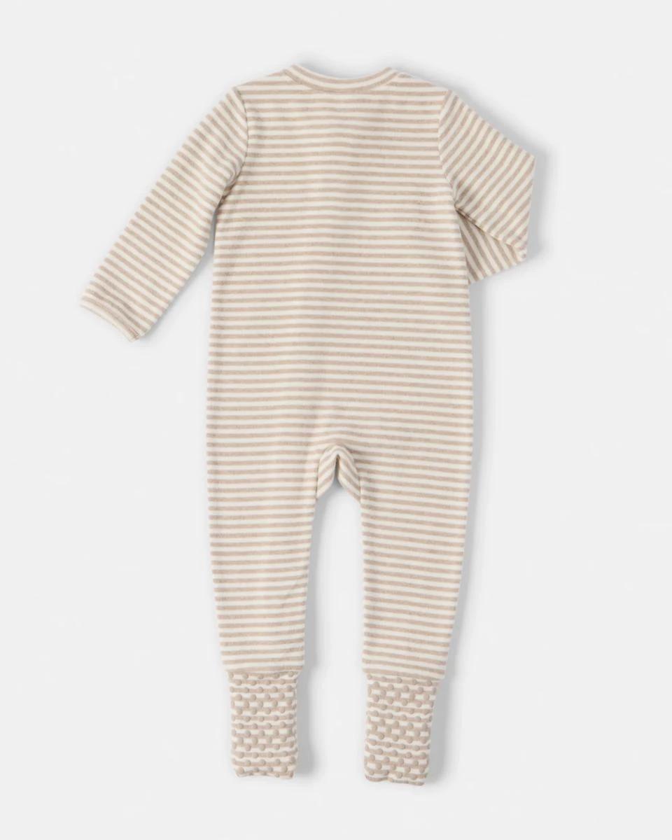 2 Cotton Sueded Coverall Bmrle Strp, 2 of 4