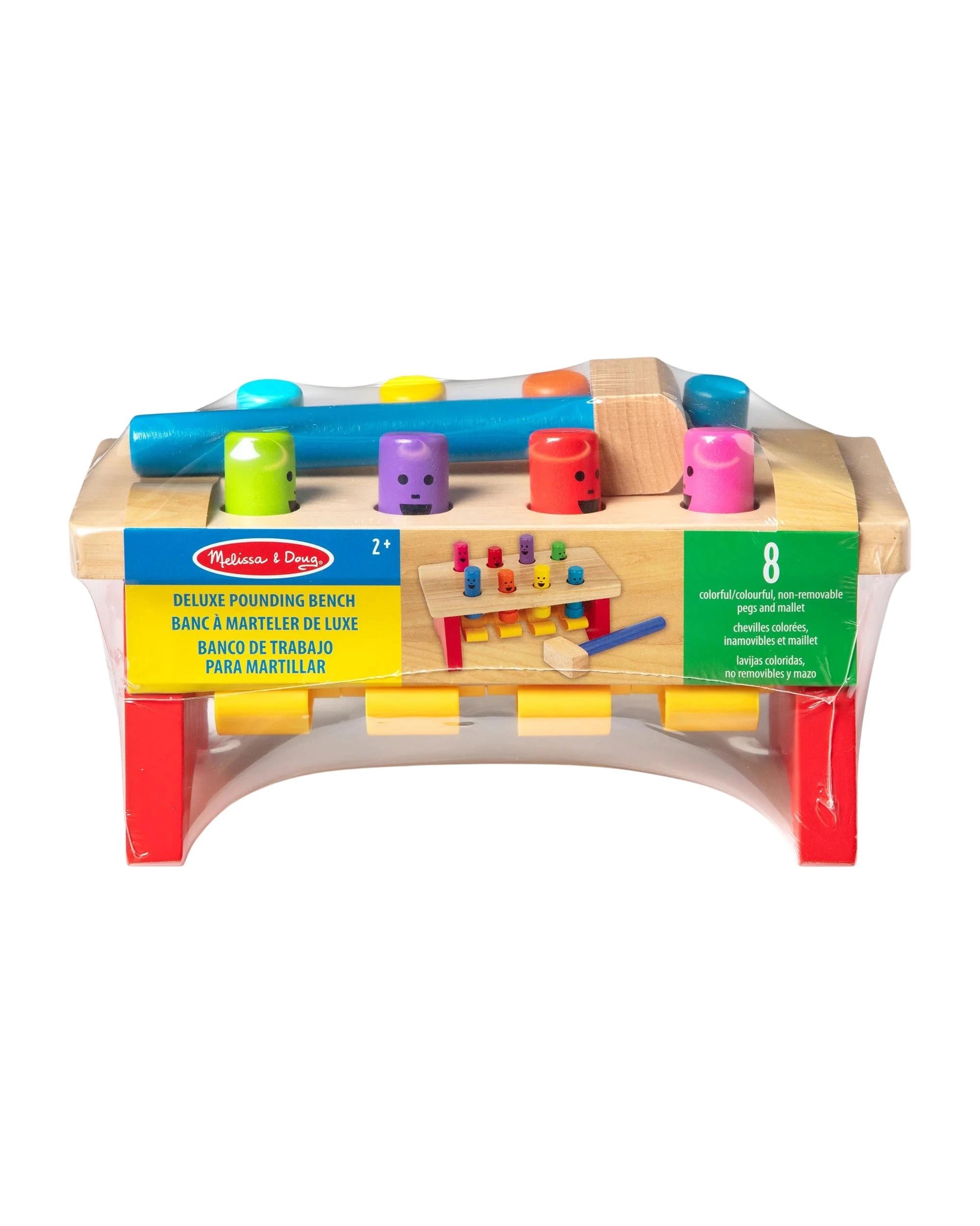 1 Melissa and Doug Deluxe Pounding Bench, 1 of 9