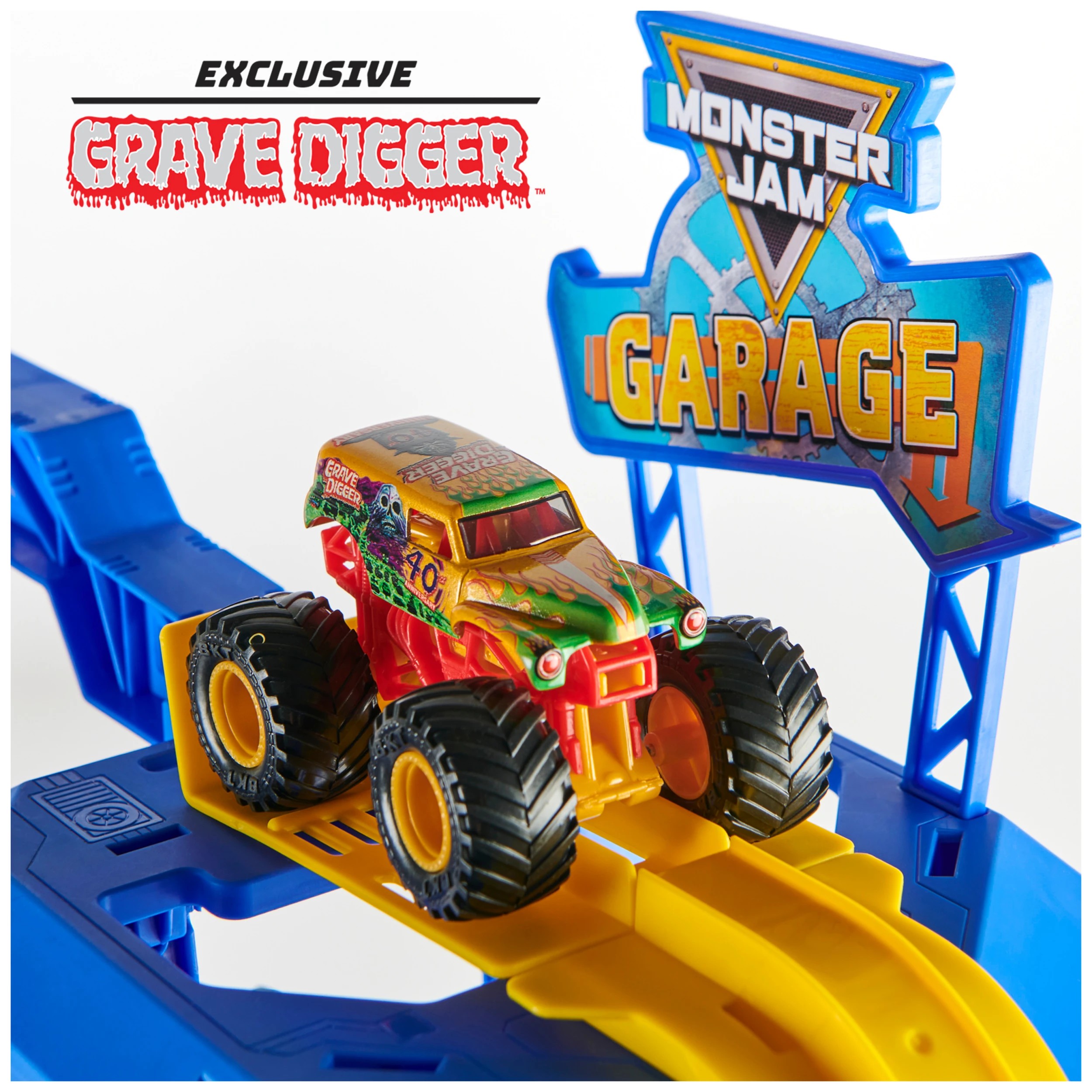3 Monster Jam 1:64 Garage Playset - Multi, 3 of 9