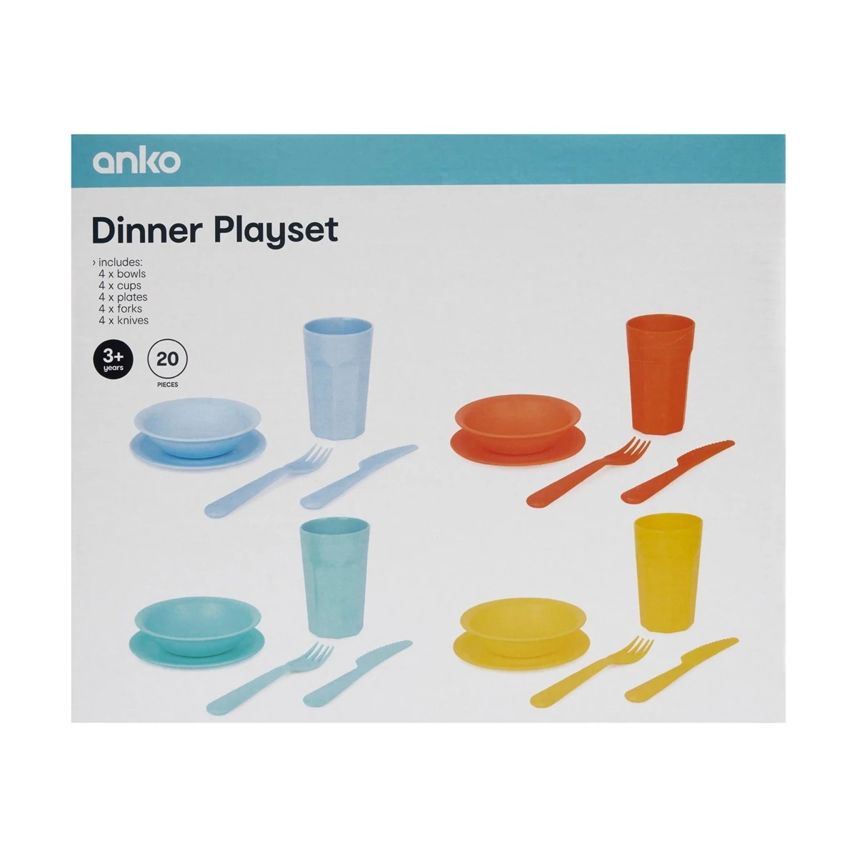 10 20 Piece Dinner Playset, 10 of 10