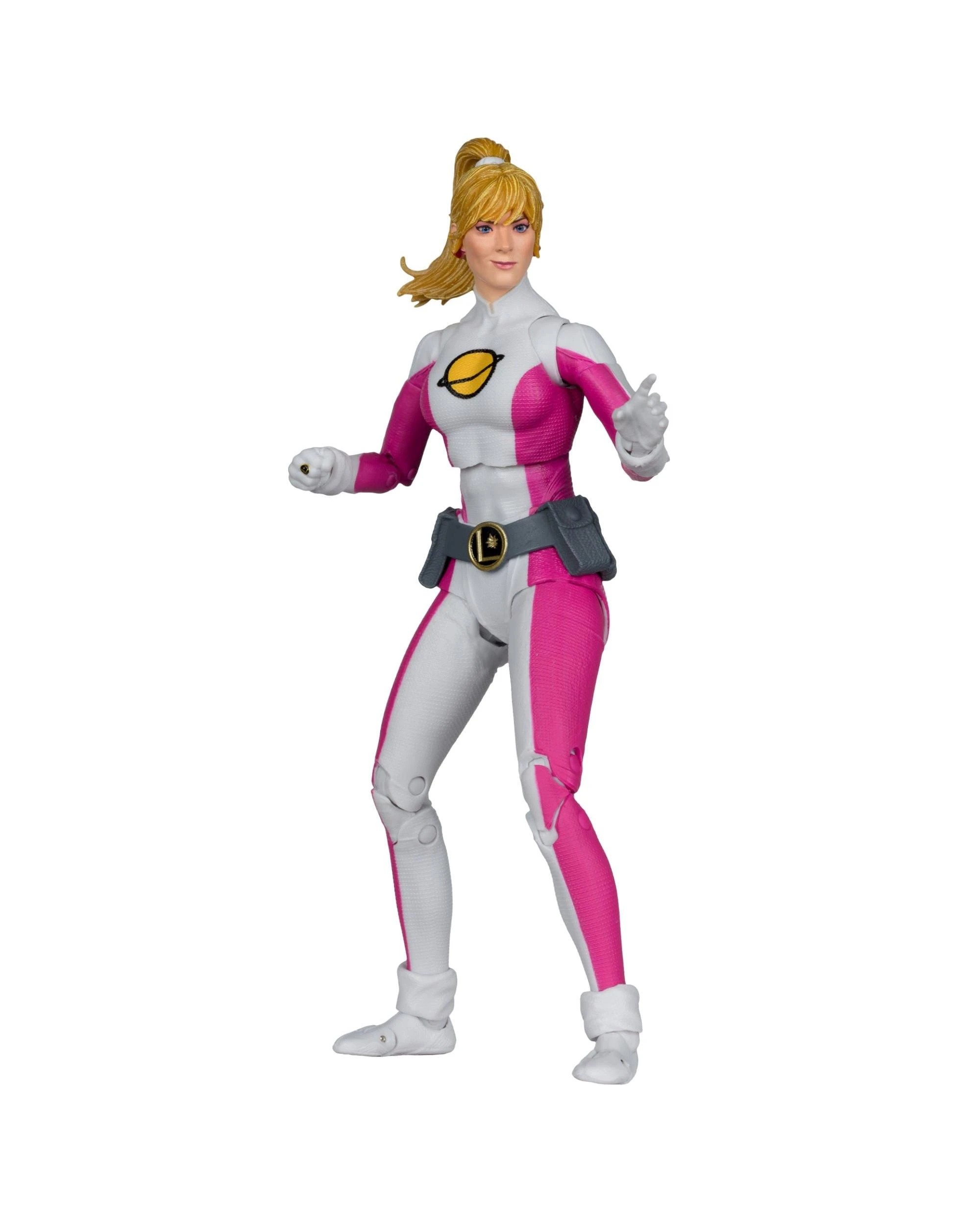 5 DC Multiverse DC Classic Saturn Girl Red Platinum Edition 7 inch Action Figure, 5 of 8