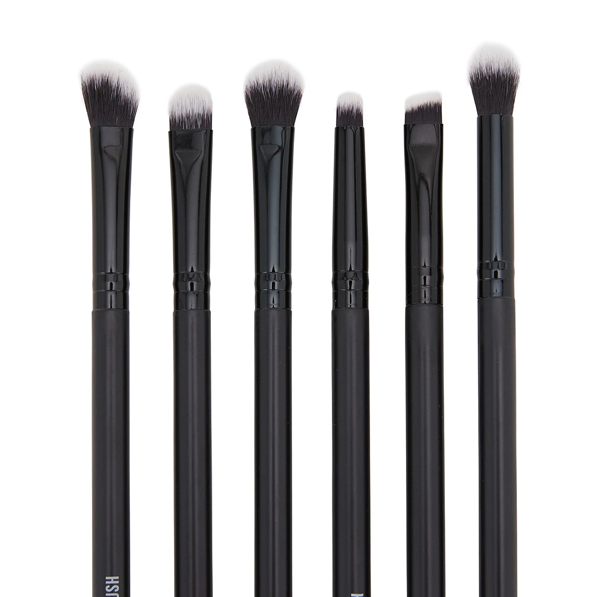 4 OXX Cosmetics Eyes Makeup Brush Set - Black, 4 of 6