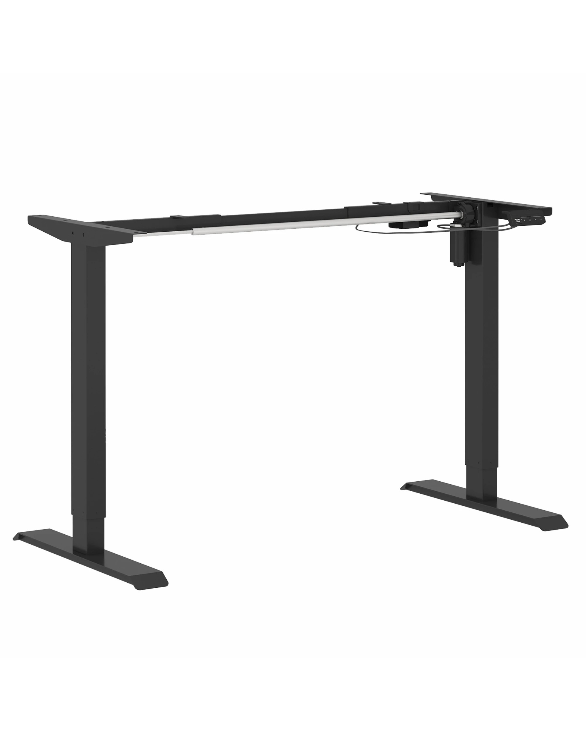 1 Advwin Standing Desk Frame Electric Height Adjustable No Desktop - Black, 1 of 2