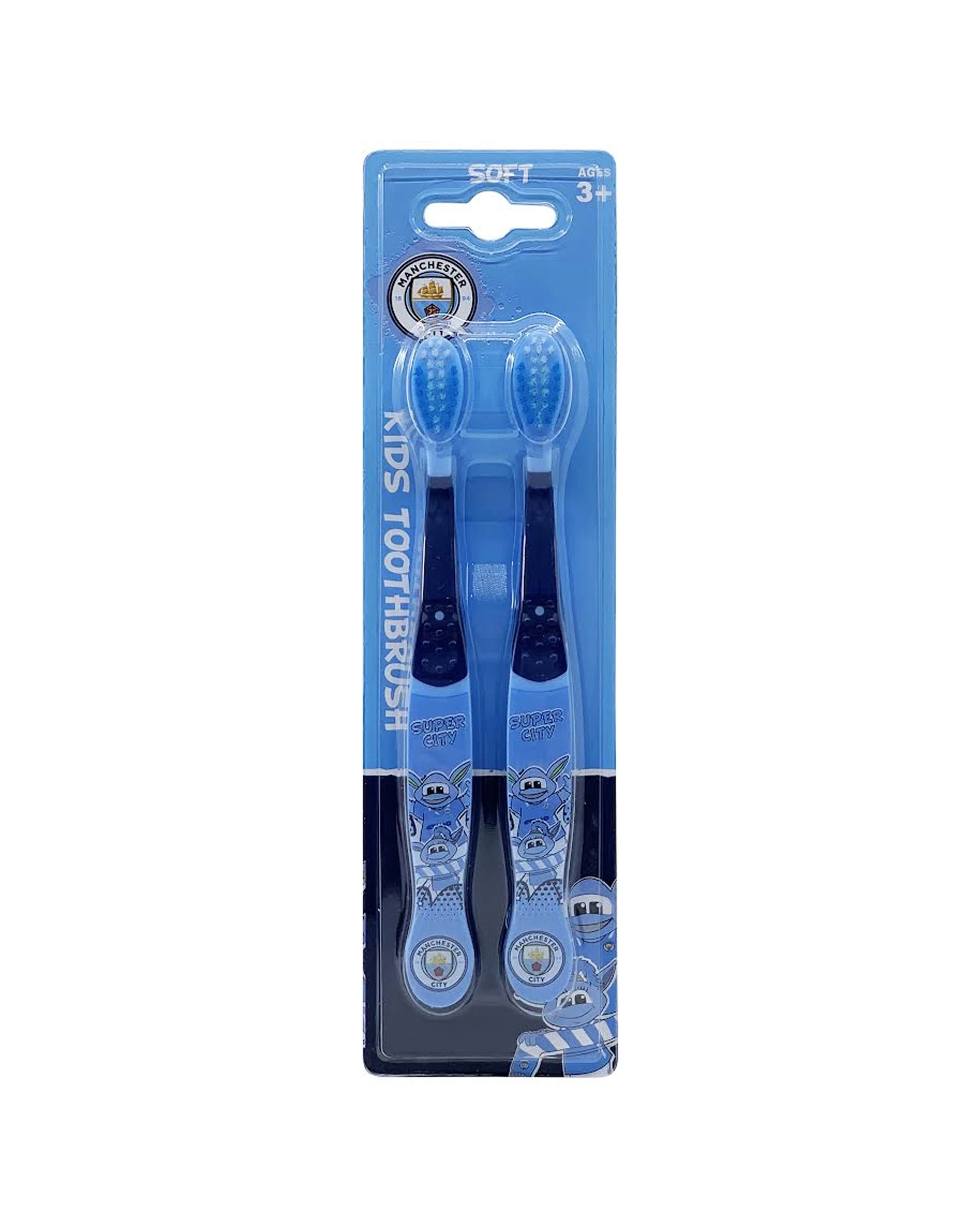 2 EPL Manchester City F.C. Kids Soft Toothbrush 10pc - Multi, 2 of 2