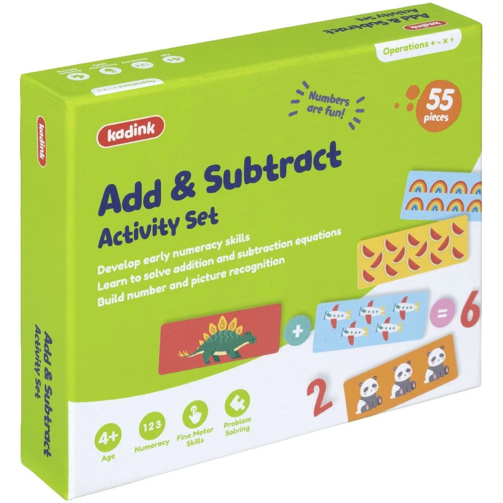2 Kadink Add & Subtract Activity Set, 2 of 3